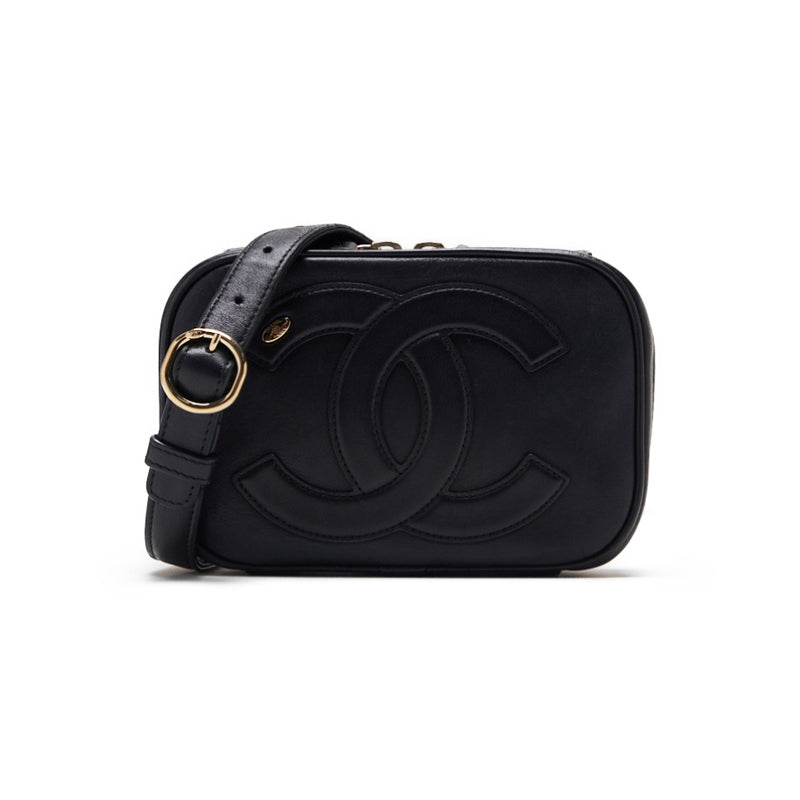 CHANEL CHANEL COCOMARK WESTPOTCH Lambskinkin BLACK (GOLDEN GOLD) WESTPOTCH SHOLDERBAG LADYS SHOLDERBAG MINISCHOLDER LADY DIDBAGG ONLINE - Product Image 2