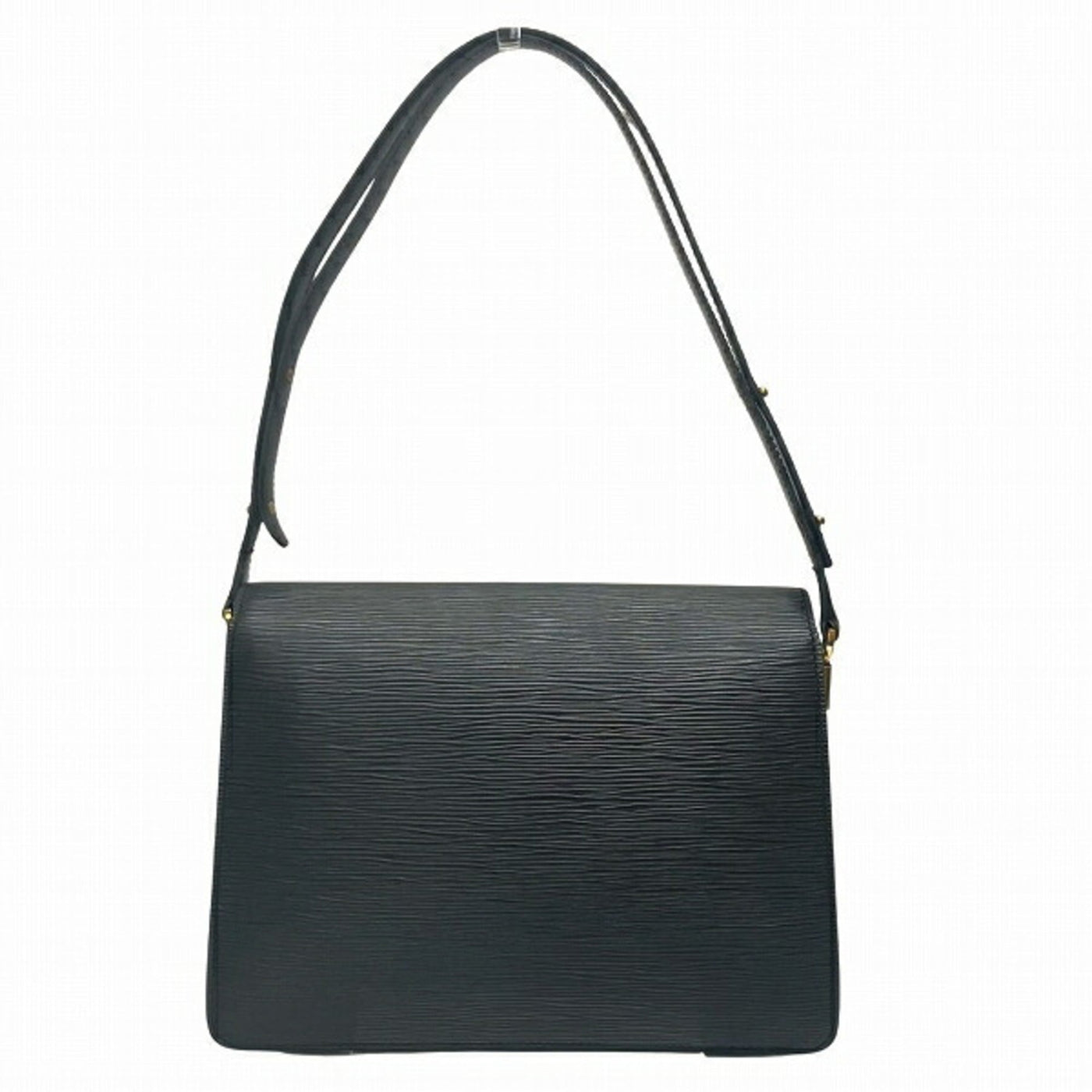 Louis Vuitton Noir Leather Shoulder Bag