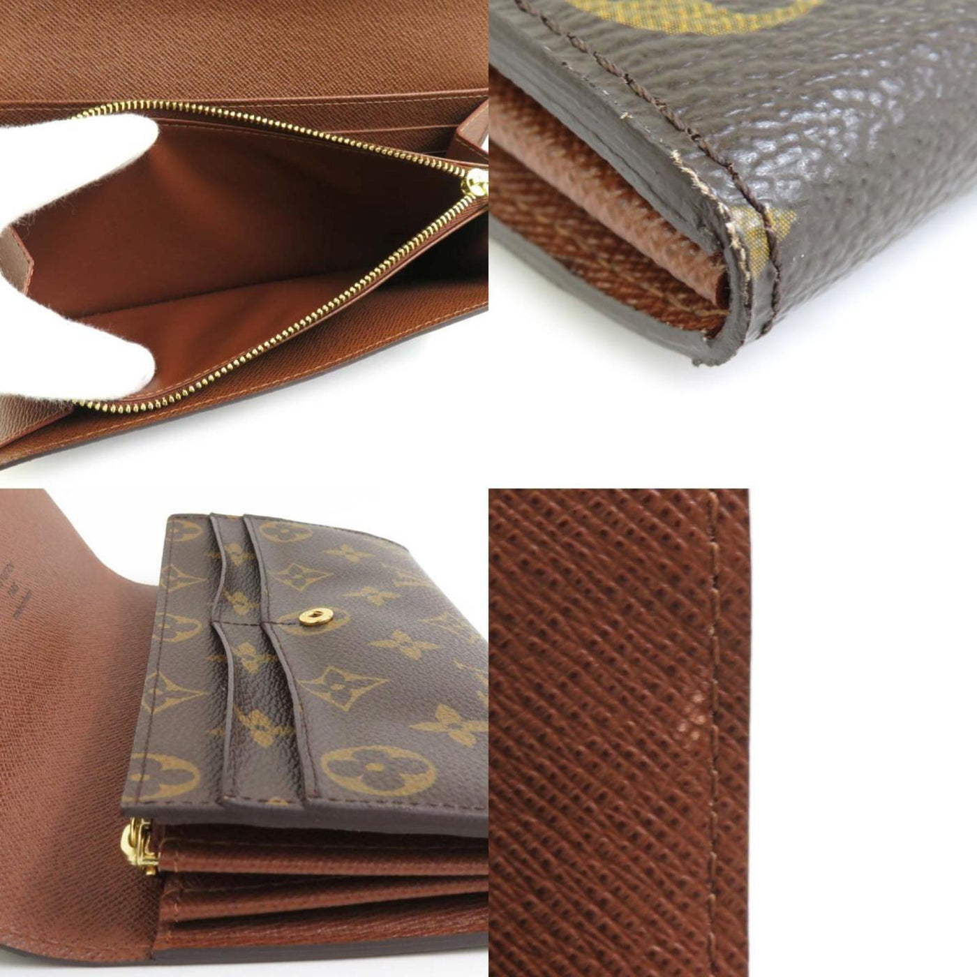 Louis Vuitton Monogram Long Wallet (Bi-Fold)