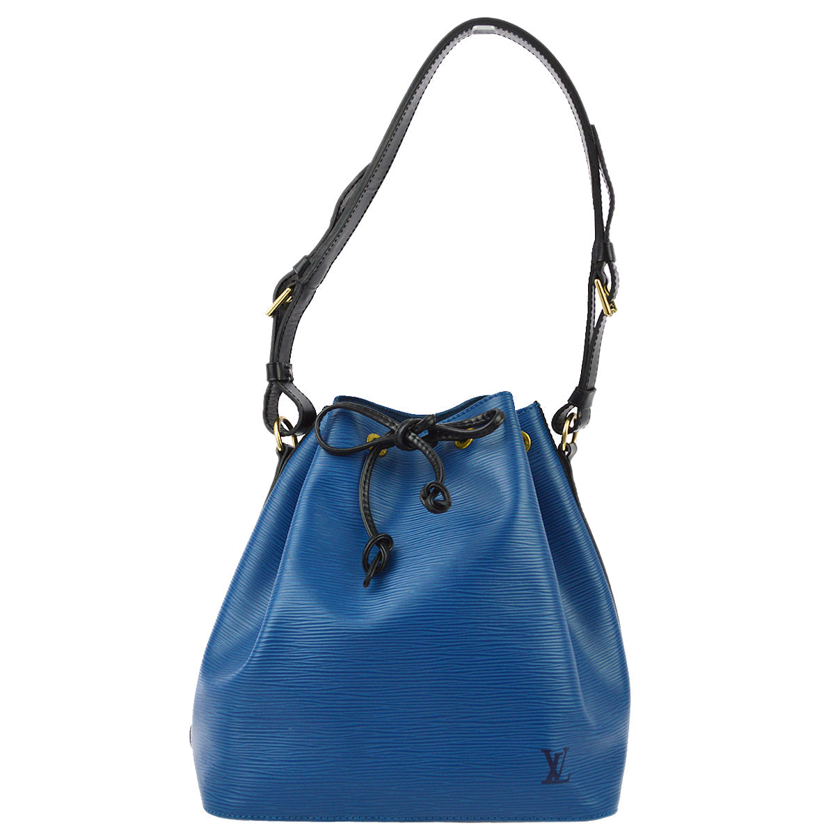 Louis Vuitton Blue Epi Petite Noe Bucket