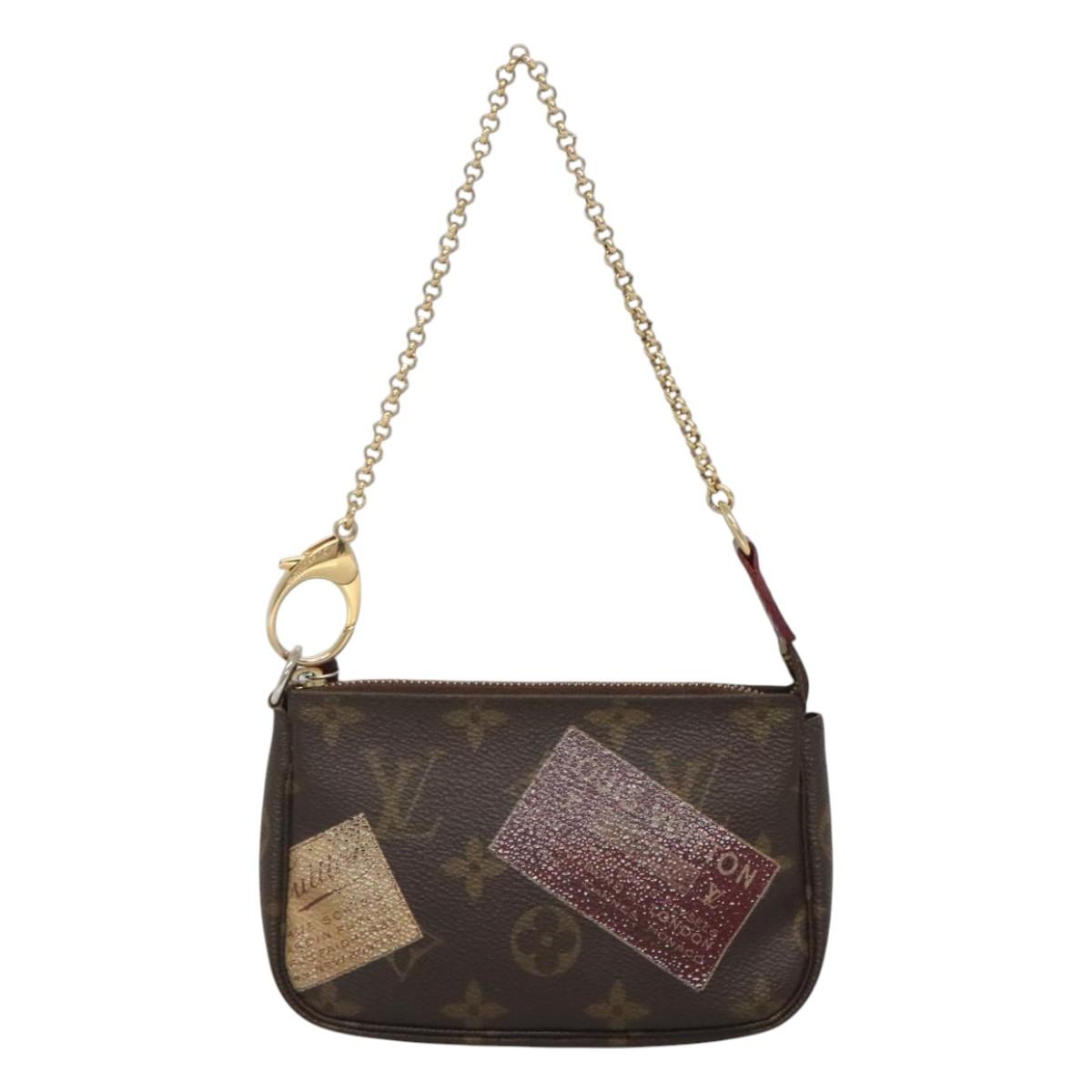 Louis Vuitton Mini Pochette Accessoires Canvas Clutch Bag ( ) | Studio Nafay