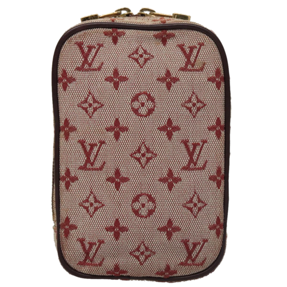 Louis Vuitton Digital Gate Red Canvas Clutch Bag ( ) | Studio Nafay
