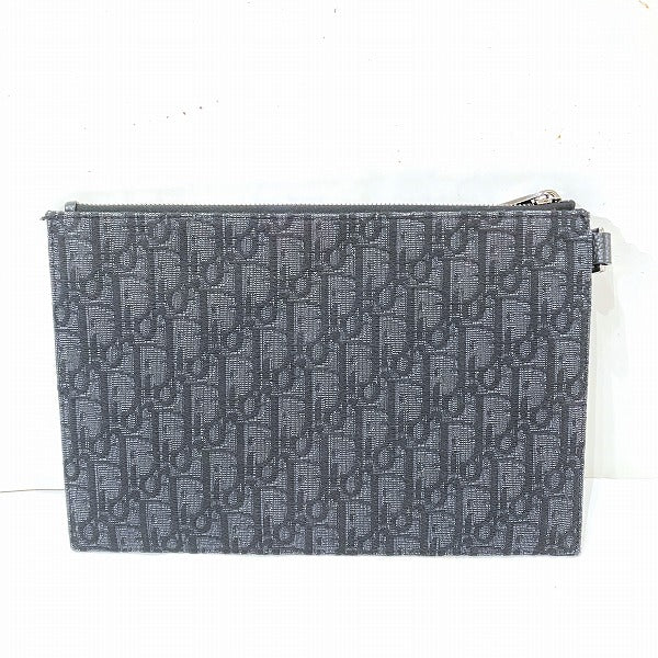 Dior Trotter Canvas Clutch Bag Unisex