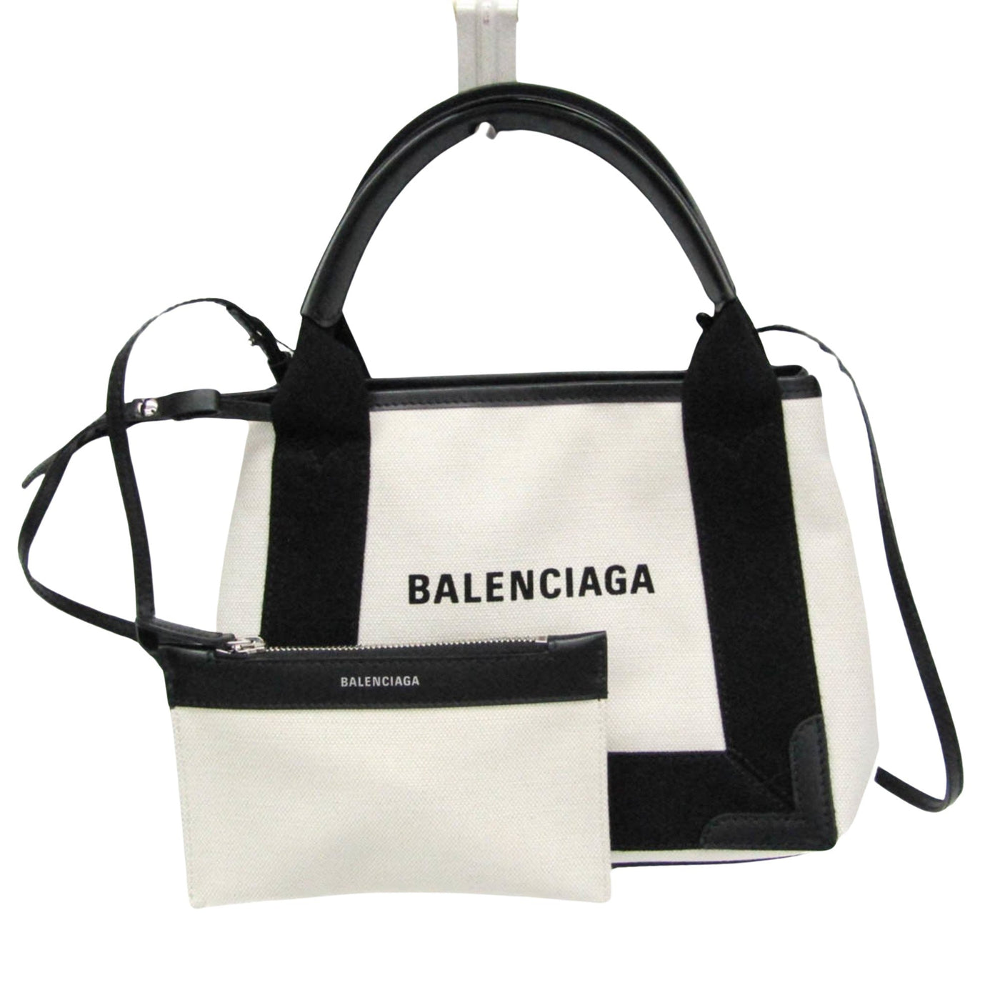 BALENCIAGA Navy Handbag | Studio Nafay