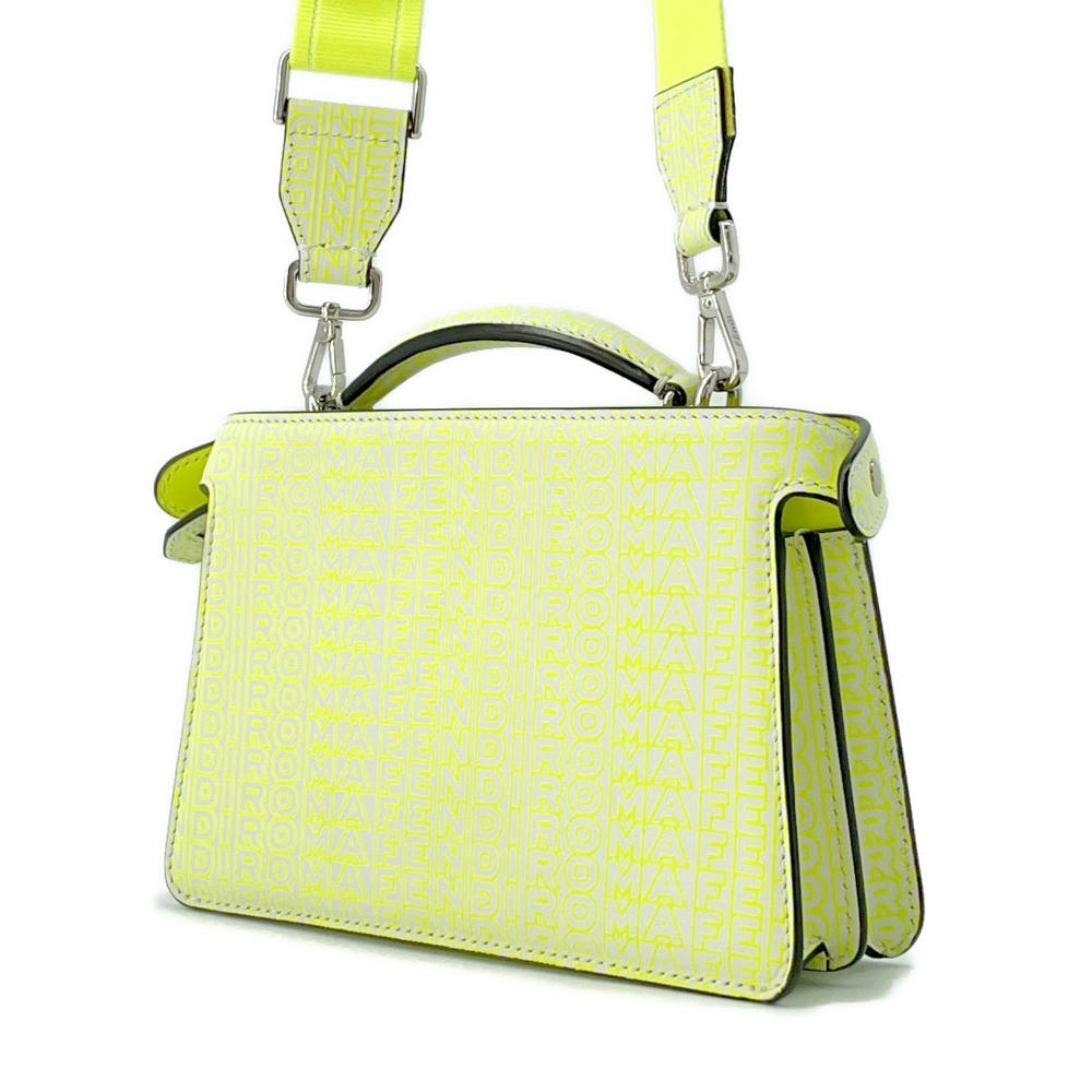 FENDI Peekaboo I.C.U. X-Cross Yellow7VA582 Leather Size Mini - Product Image 2