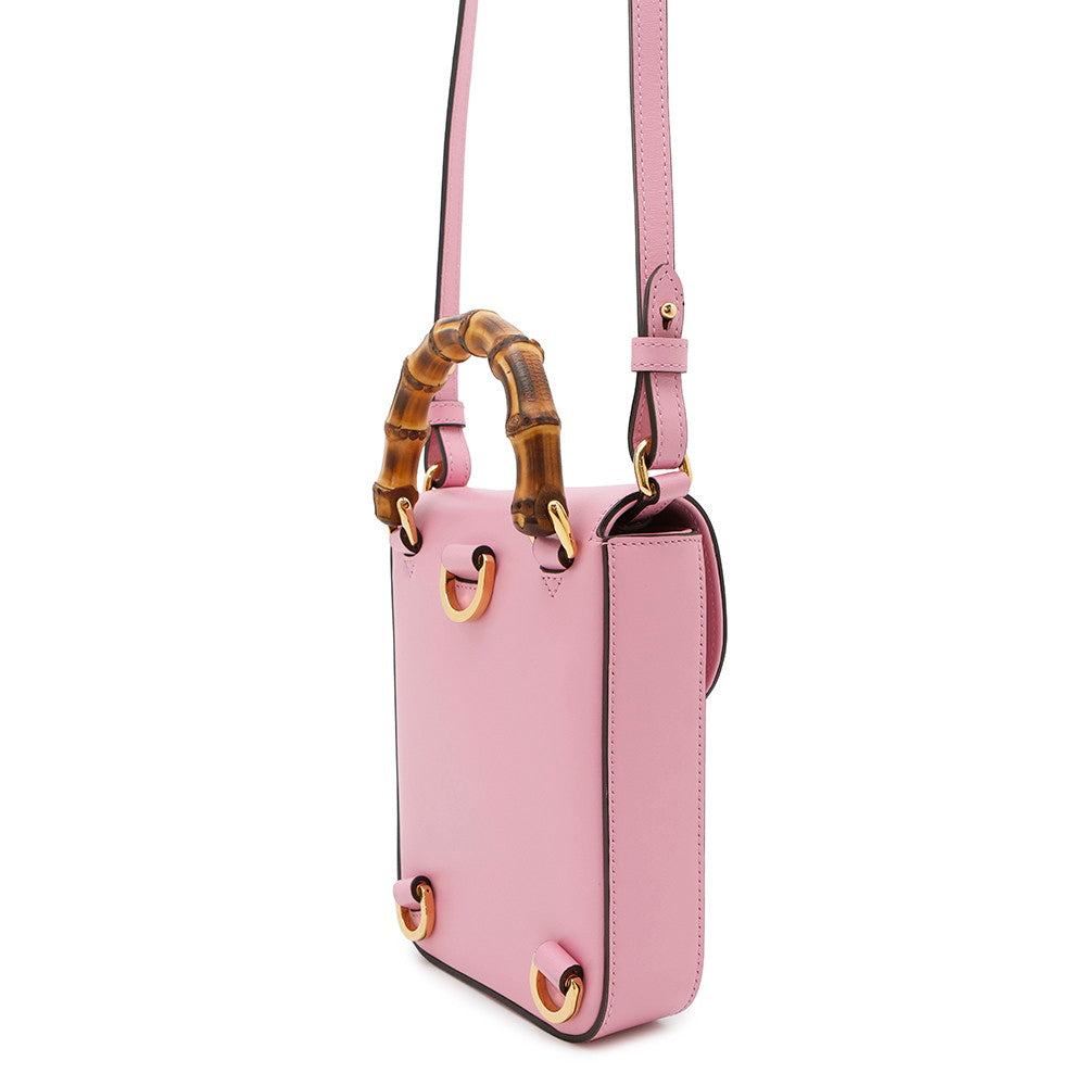 GUCCI 3WAYShoulder Bag Pink702106 Bamboo Leather - Product Image 2
