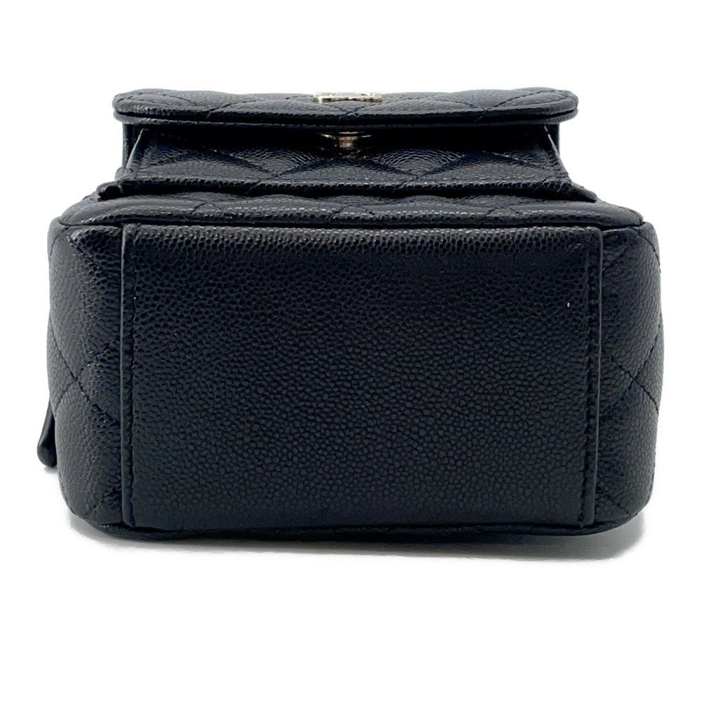 CHANEL Matelasse Timeless Classics Backpack BlackAP3753 Caviar Leather Size Mini - Product Image 3
