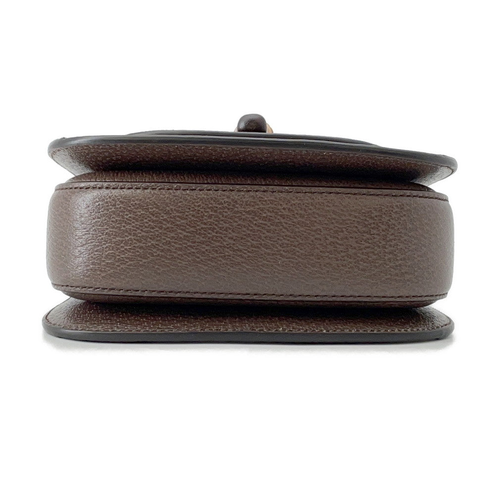 GUCCI Bamboo Jumbo GG Top Handle Bag Beige/Brown686864 Canvas Leather Size Mini - Product Image 3