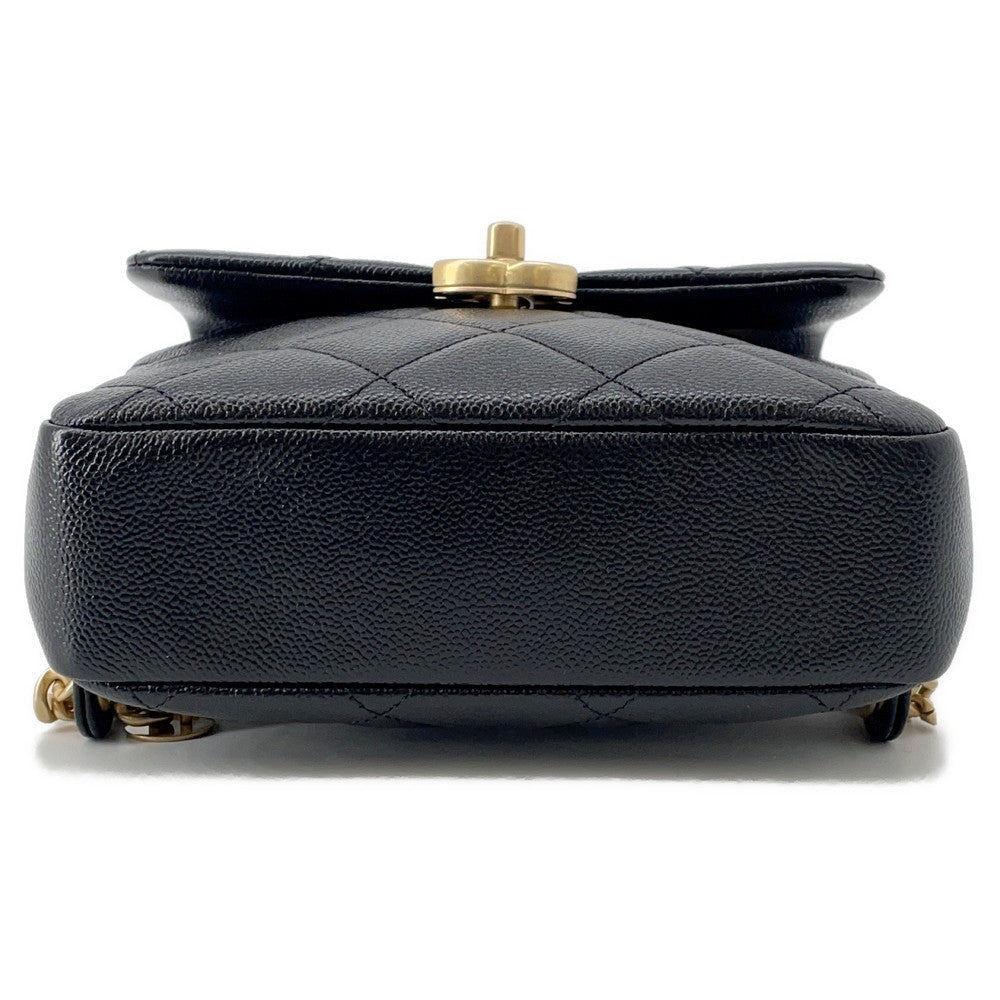 CHANEL Matelasse Chain Backpack BlackAS3108 Caviar Leather - Product Image 3