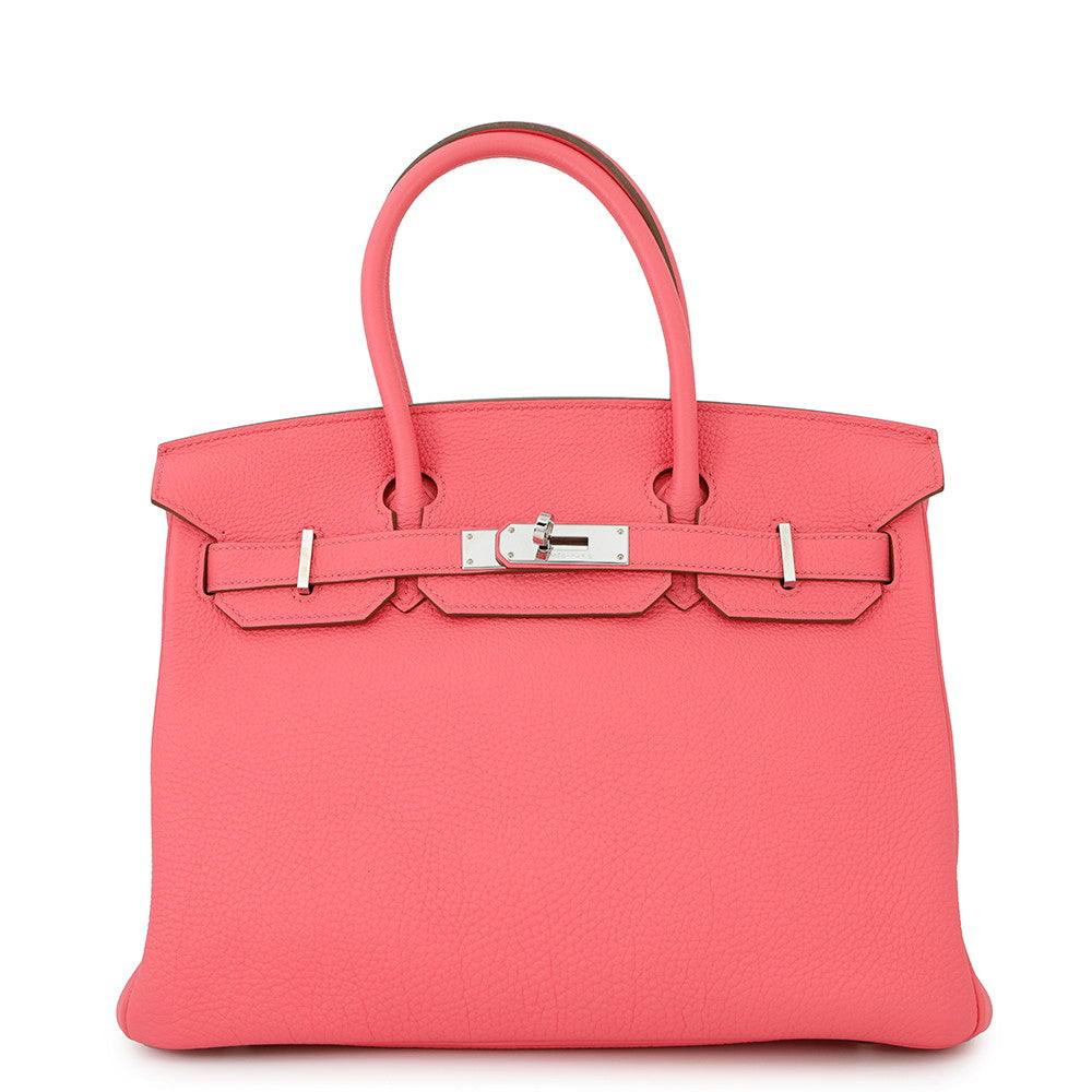 HERMES Birkin Rose Lipstick Togo Leather Size 30 | Studio Nafay