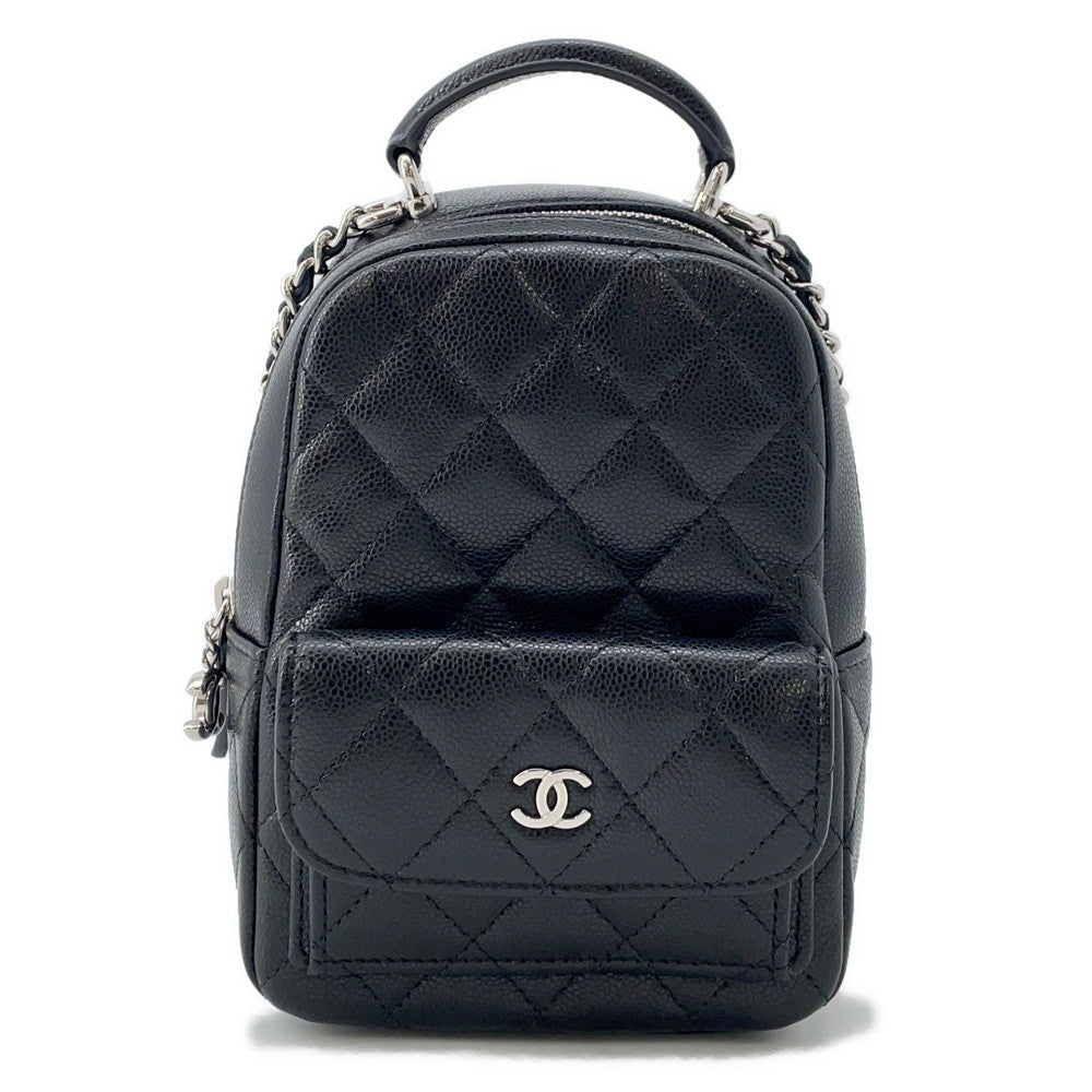 CHANEL Matelasse Timeless Classics Backpack BlackAP3753 Caviar Leather | Studio Nafay