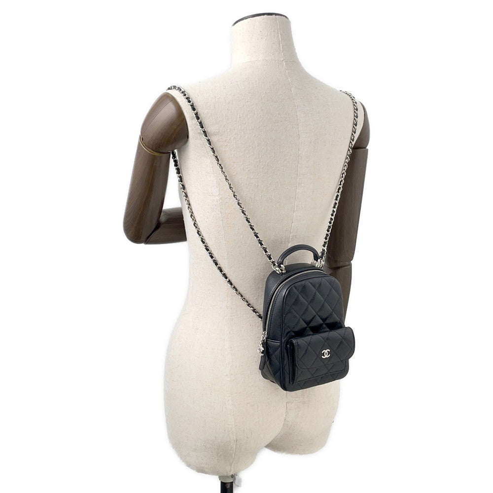 CHANEL Matelasse Timeless Classics Backpack BlackAP3753 Caviar Leather - Product Image 4