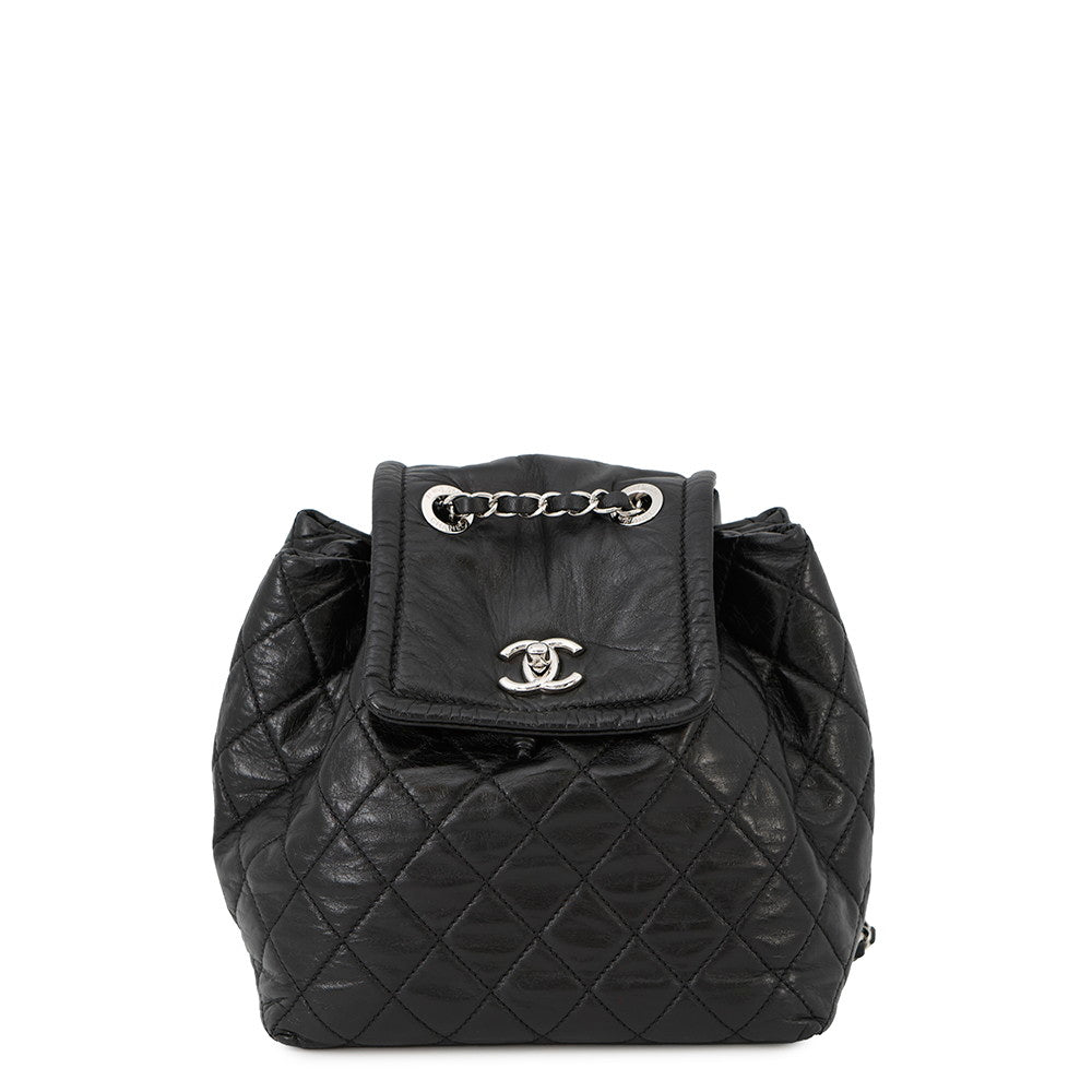 CHANEL Matelasse Beijing 2in1 Backpack Black Leather | Studio Nafay