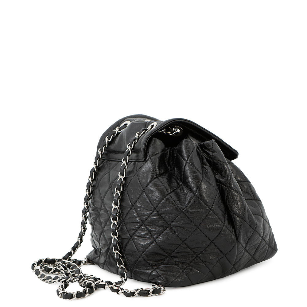 CHANEL Matelasse Beijing 2in1 Backpack Black Leather - Product Image 3