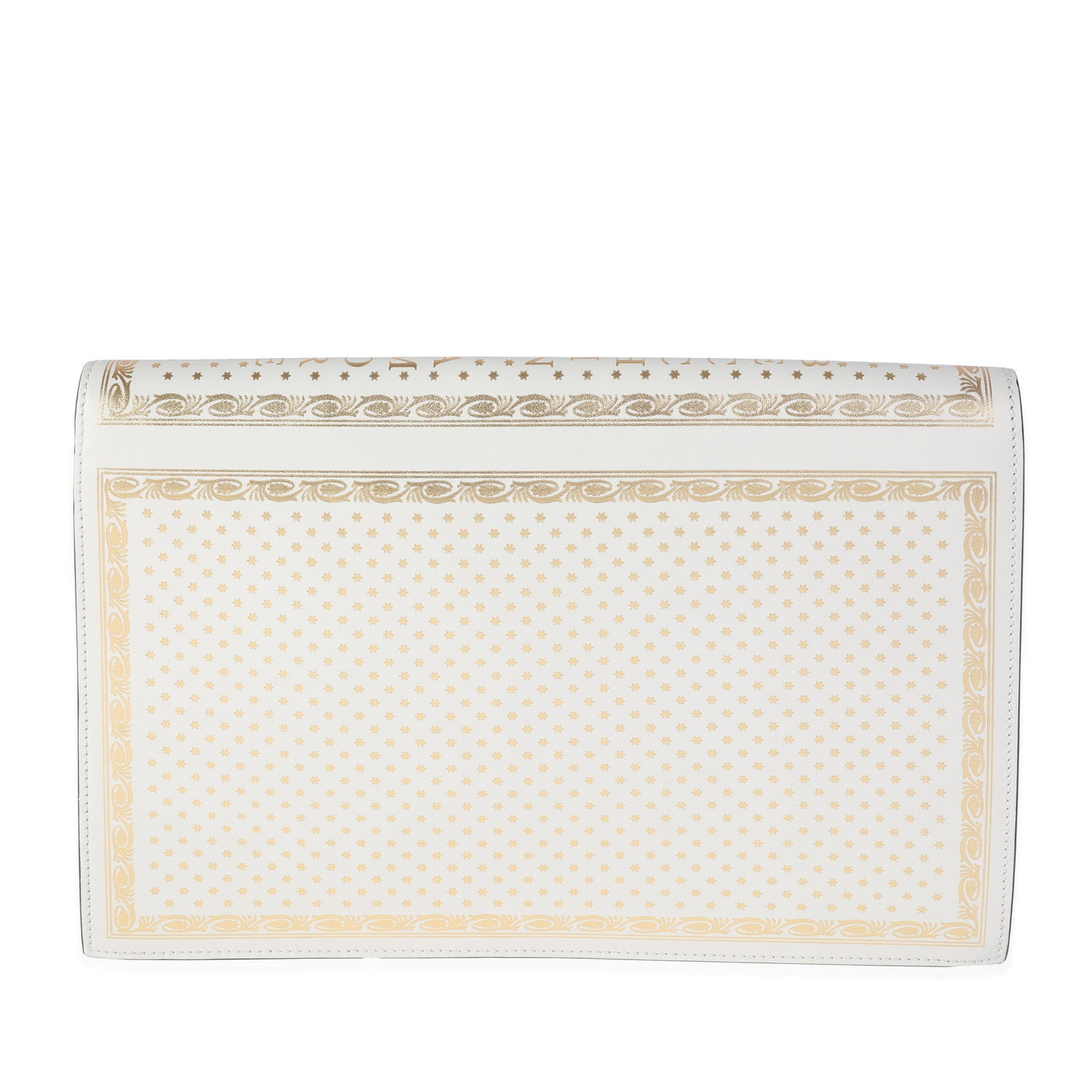 Gucci x Sega Mystic White Star Printed Calfskin GUCCY Portfolio Clutch - Product Image 2