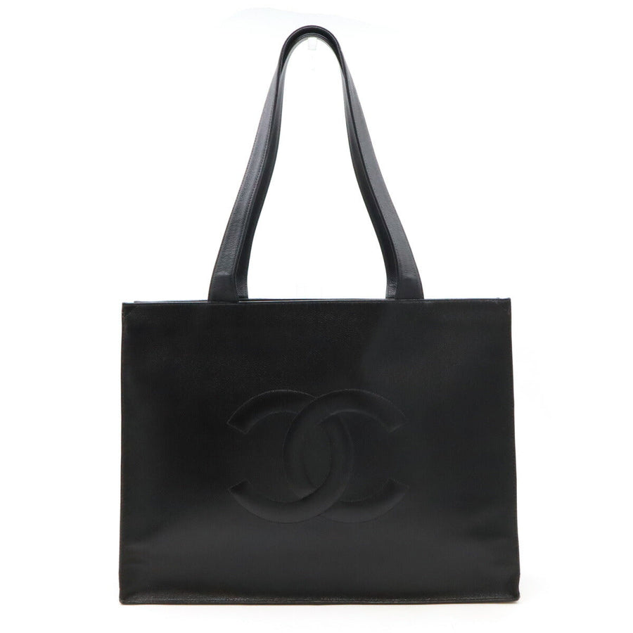 Chanel Caviar Leather Coco Mark Tote Bag | Studio Nafay