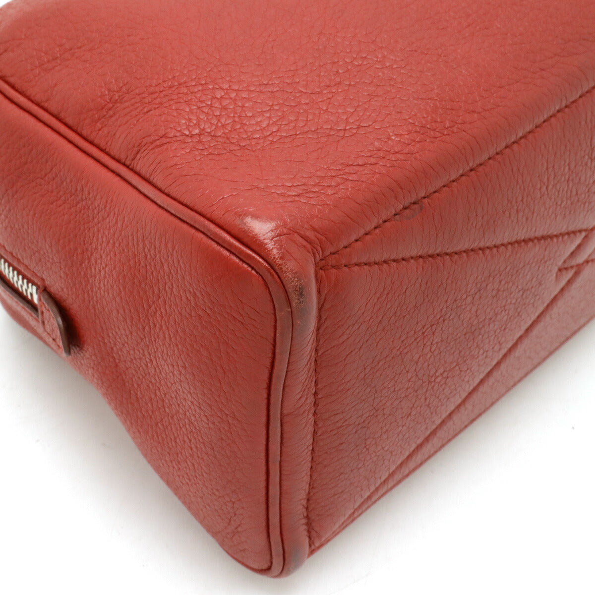 Hermes Victoria GM Clutch Red Leather - Product Image 3