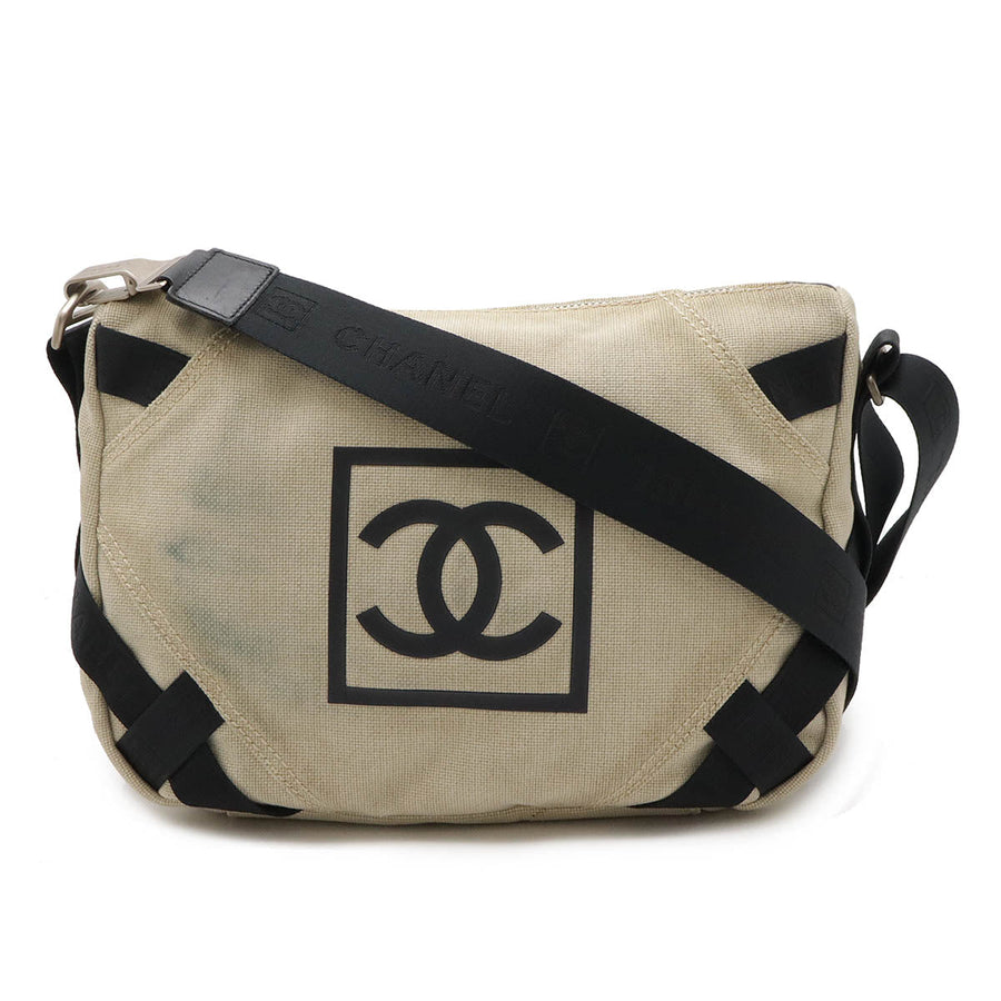 Chanel Canvas Shoulder Bag Messenger | Studio Nafay