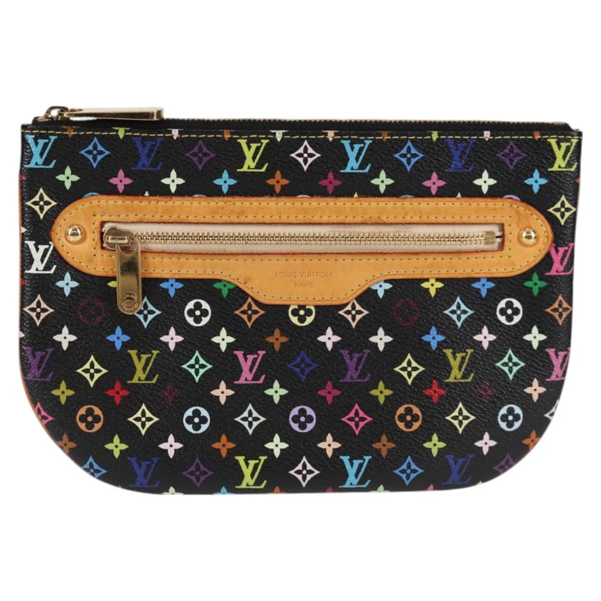 Louis Vuitton Pochette Black Canvas Clutch Bag ( ) | Studio Nafay