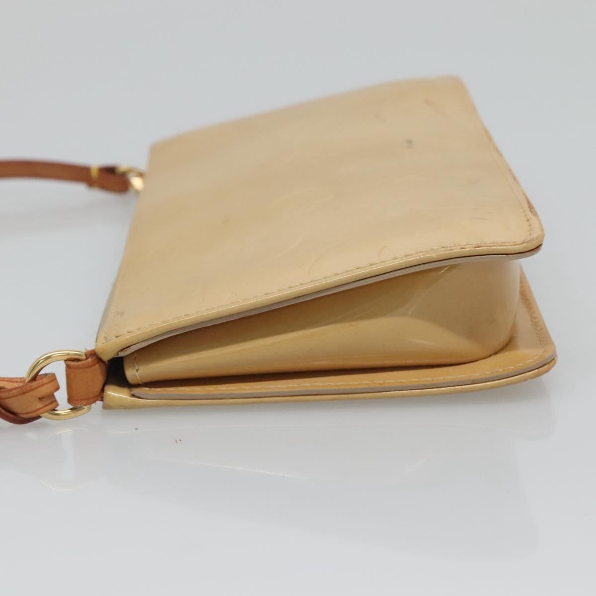Louis Vuitton Lexington Beige Patent Leather Clutch Bag ( ) - Product Image 4