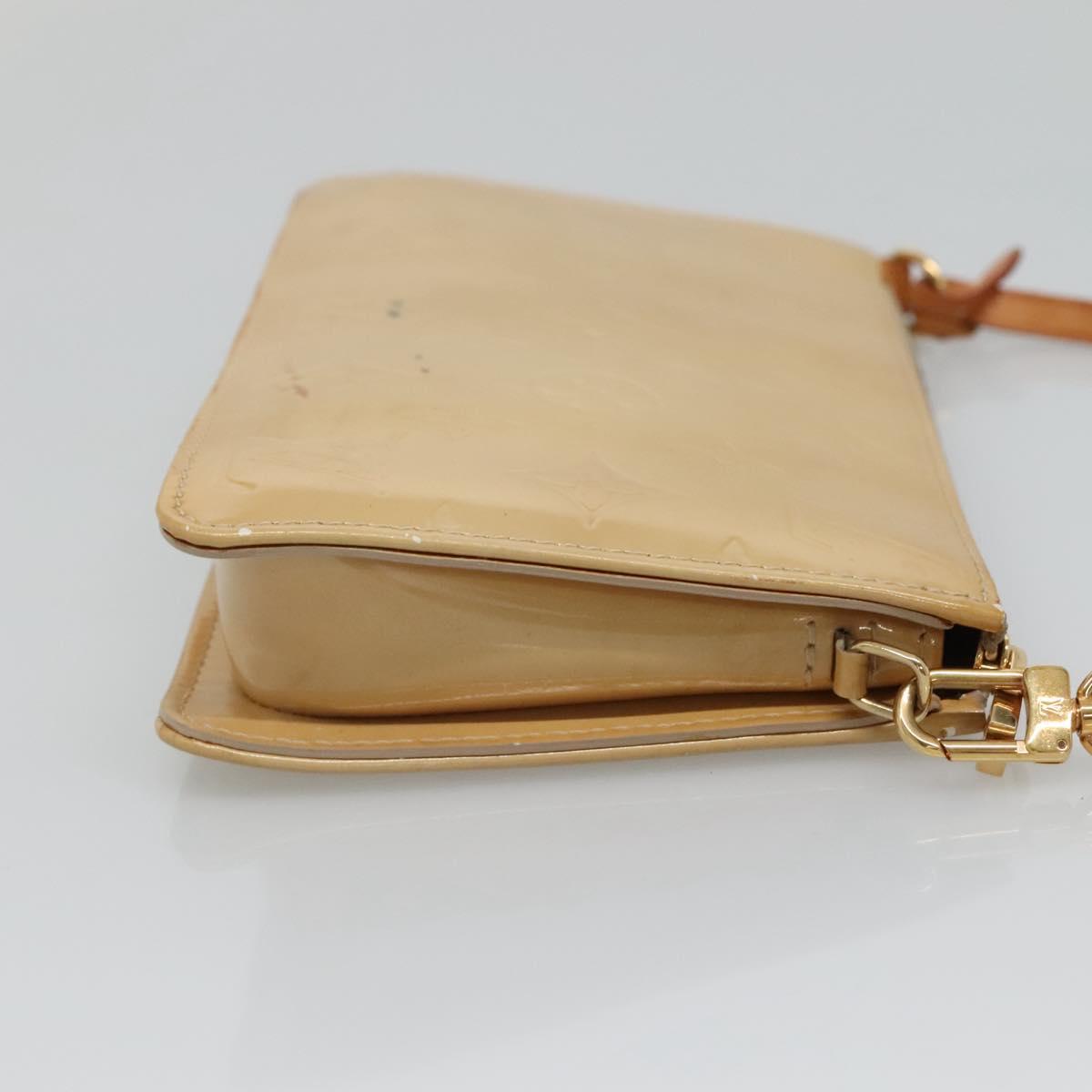 Louis Vuitton Lexington Beige Patent Leather Clutch Bag ( ) - Product Image 3