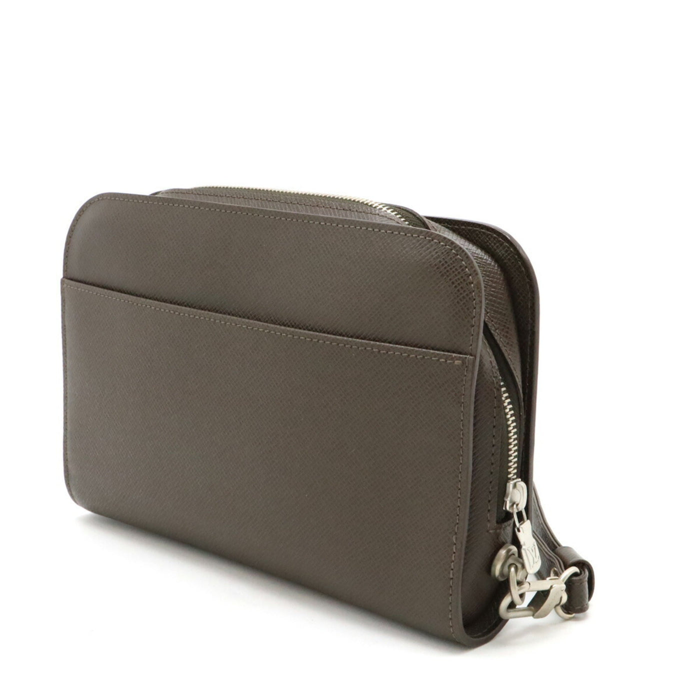 Louis Vuitton Grizzly Leather Clutch Bag Handbag