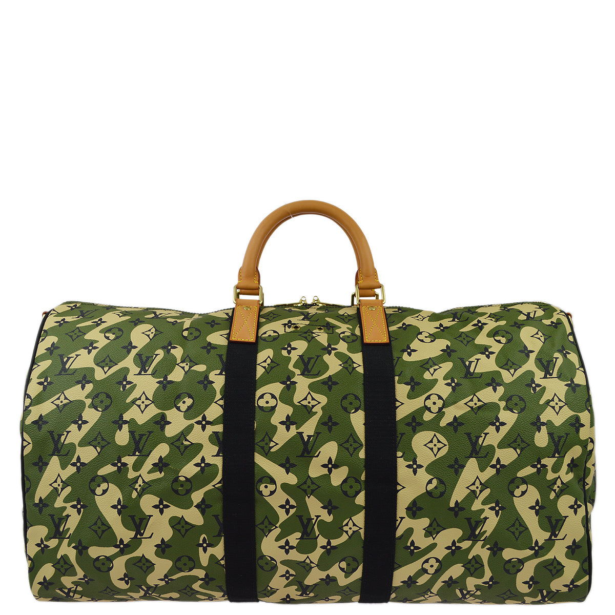Louis Vuitton * Monogramouflage Keepall Bandouliere 55