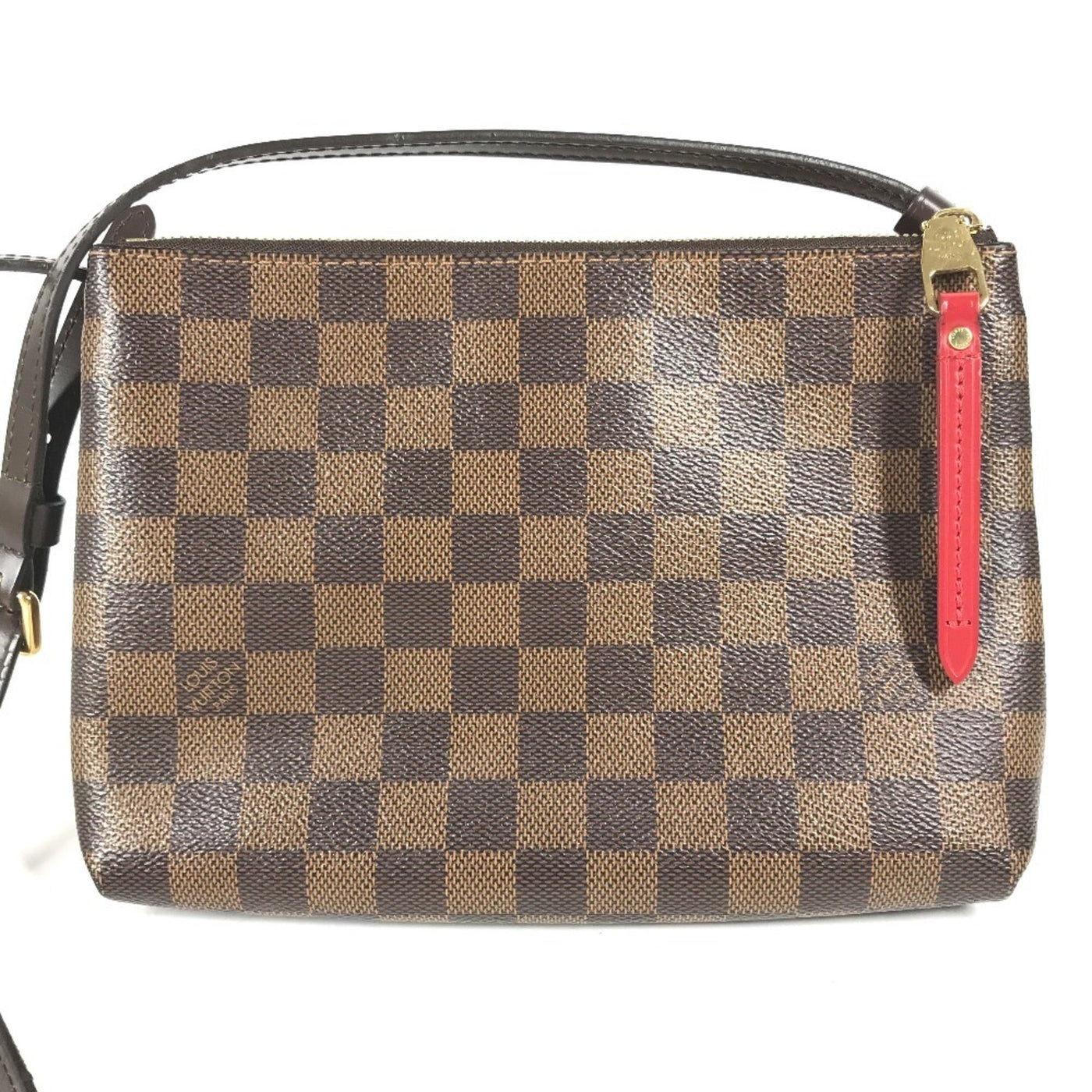 Louis Vuitton Ebene Damier Canvas Pochette Shoulder Bag