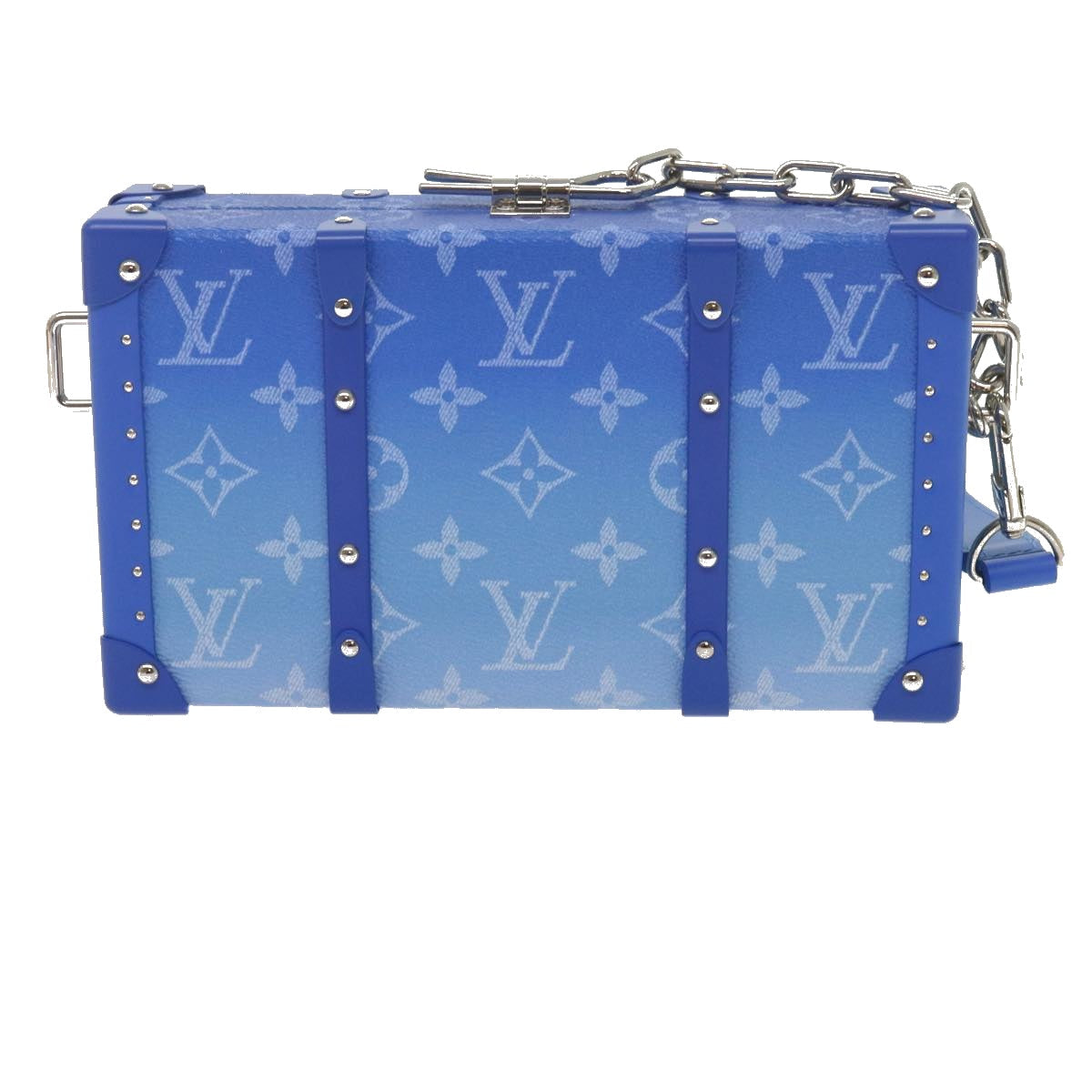 Louis Vuitton Blue Leather Clutch Bag ( ) - Product Image 2