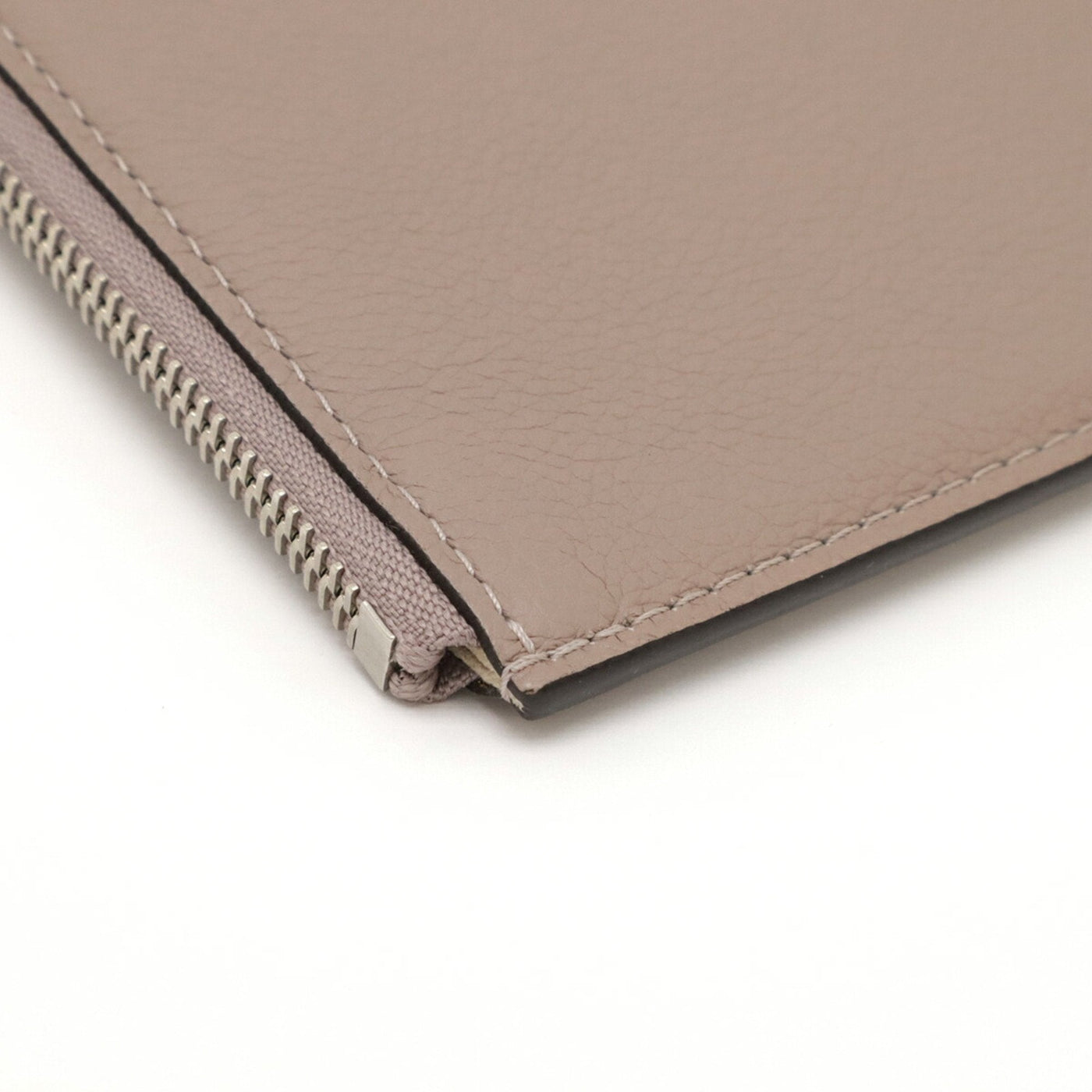 Louis Vuitton Taupe Leather Clutch Bag Pochette Pouch ( ) - Product Image 4