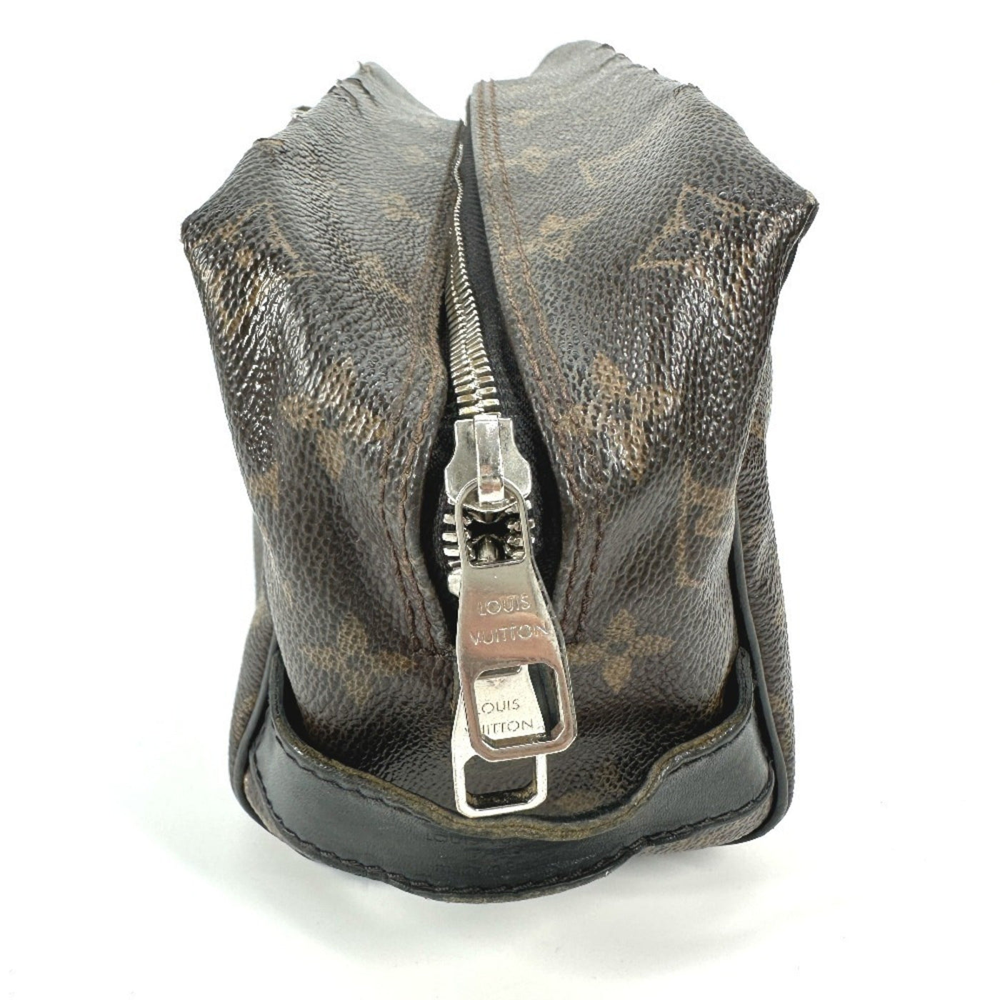 Louis Vuitton Black Brown Monogram Canvas Clutch Bag Pouch ( ) - Product Image 3