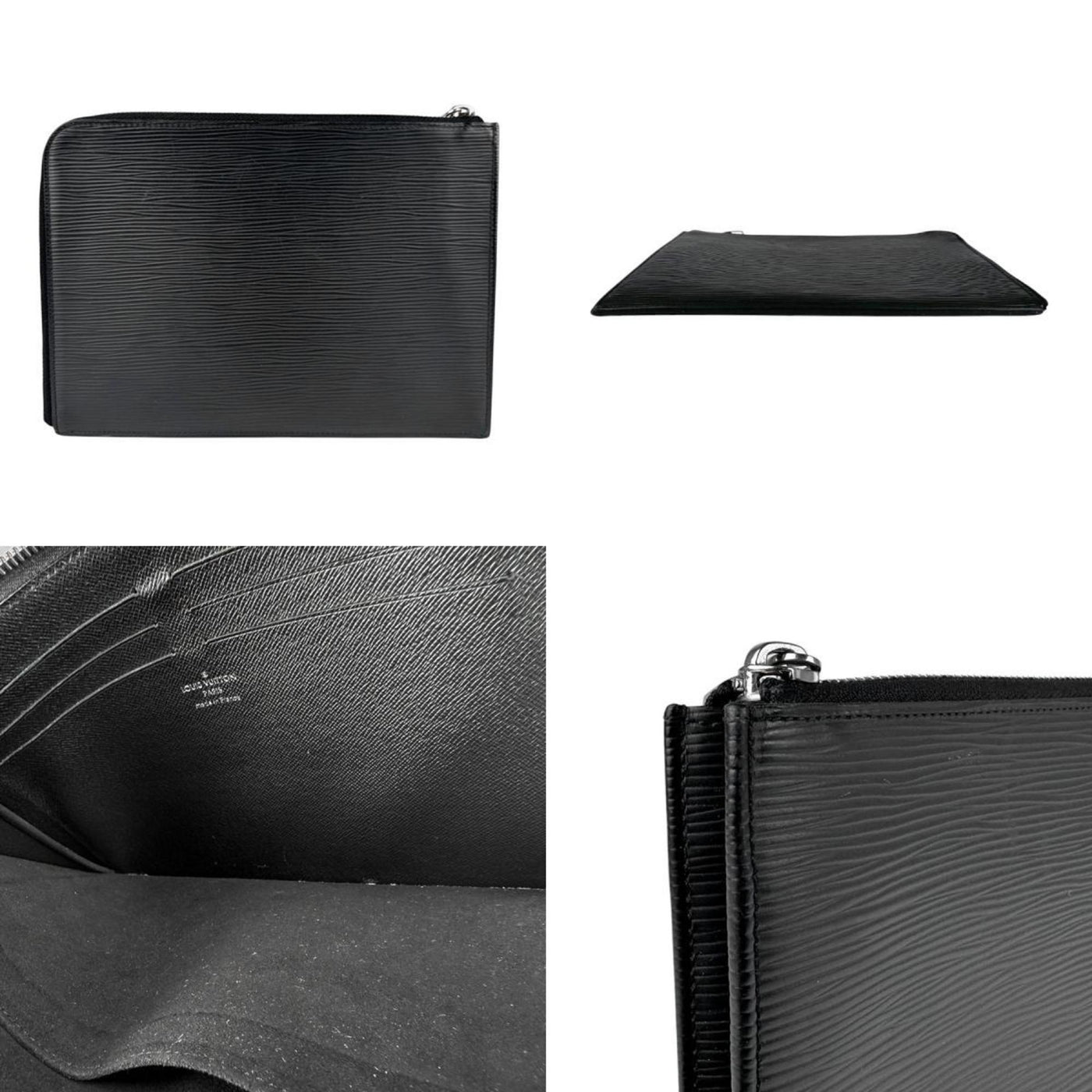 Louis Vuitton Black Epi Leather Clutch Bag ( ) - Product Image 3