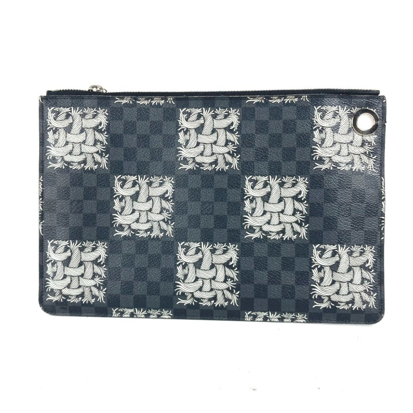 Louis Vuitton Black Damier Graphite Clutch Bag Pochette Pouch ( ) - Product Image 2