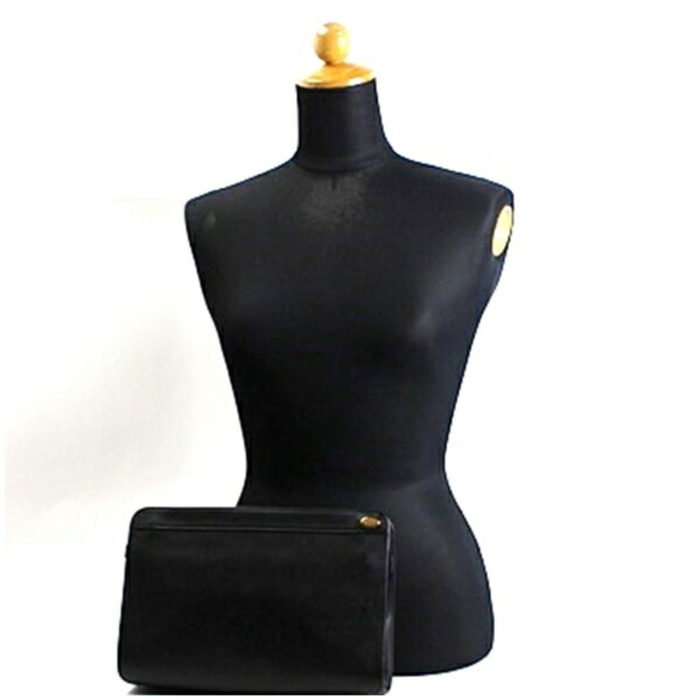 Dunhill Black Brown Leather Clutch Bag ( ) - Product Image 4