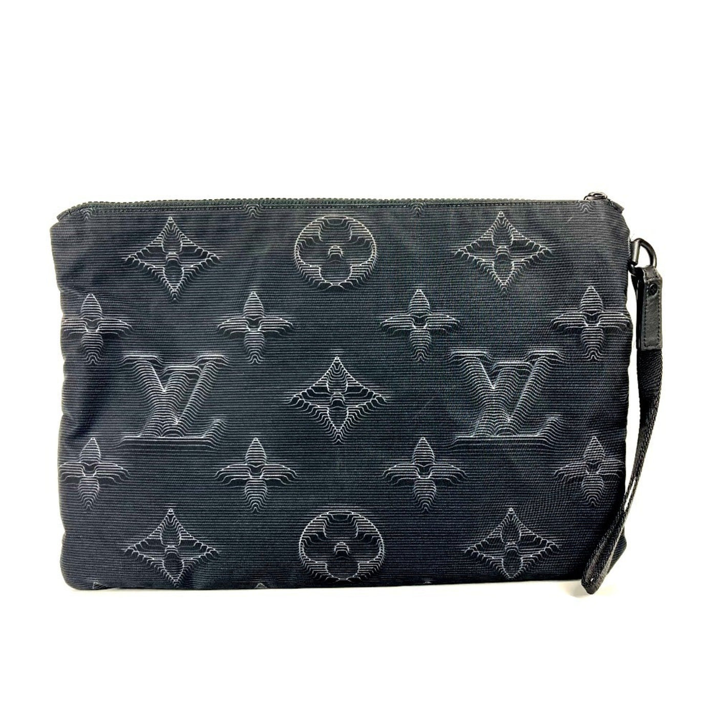 Louis Vuitton Black Nylon Clutch Bag Pochette Pouch ( ) - Product Image 2