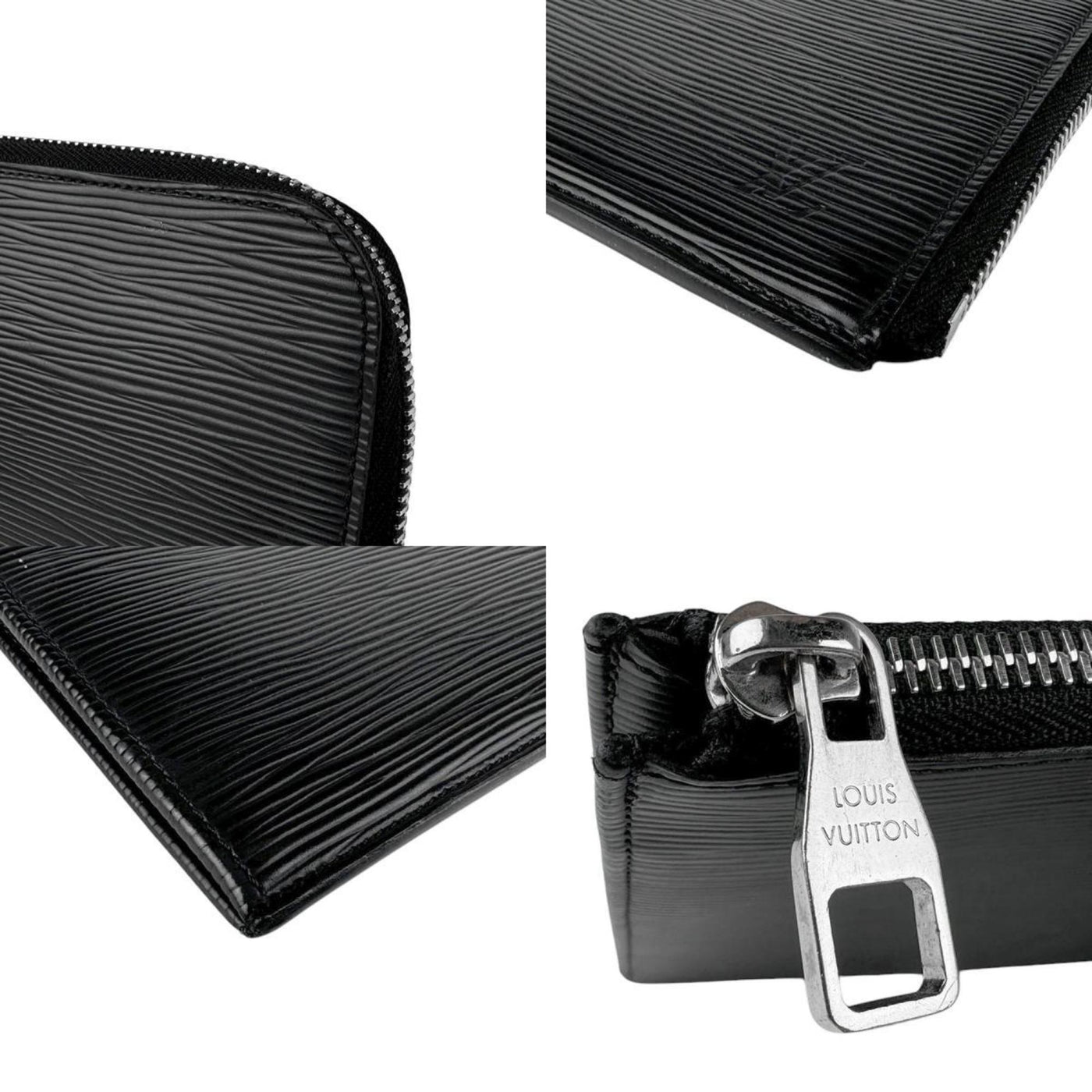 Louis Vuitton Black Epi Leather Clutch Bag ( ) - Product Image 4