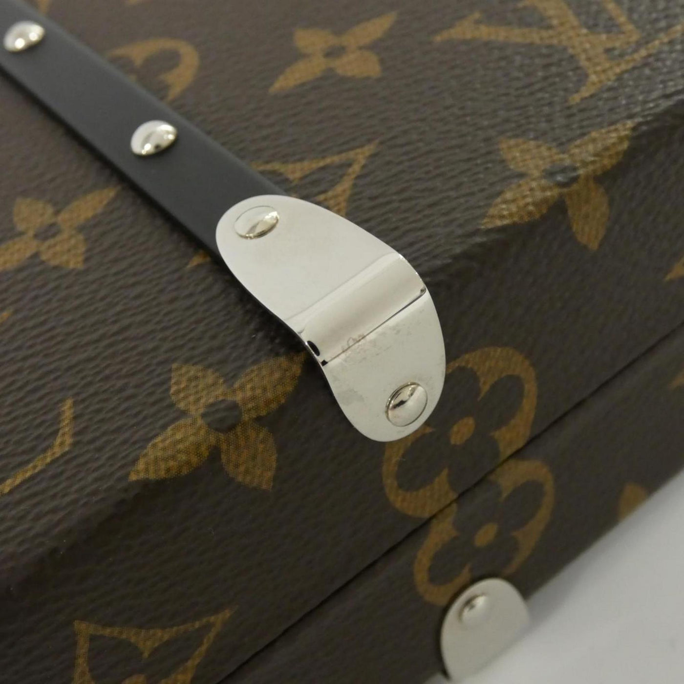 Louis Vuitton Monogram Macassar Marron Coated Canvas Clutch Bag ( ) - Product Image 3
