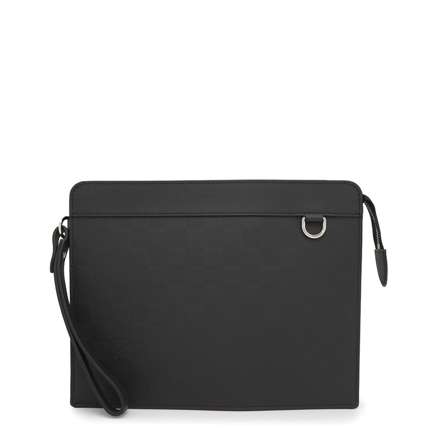 Louis Vuitton Damier Infini Black Damier Canvas Infini Noir Damier Infini Clutch Bag ( ) | Studio Nafay
