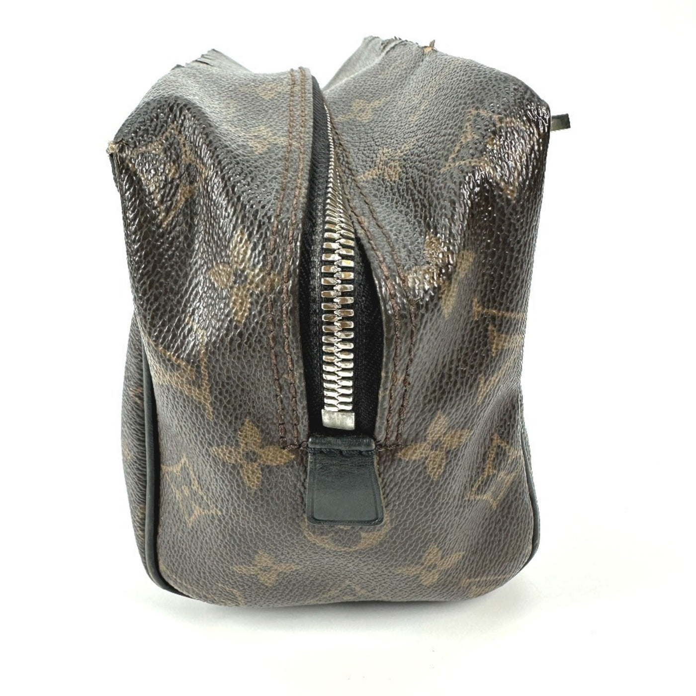 Louis Vuitton Black Brown Monogram Canvas Clutch Bag Pouch ( ) - Product Image 4
