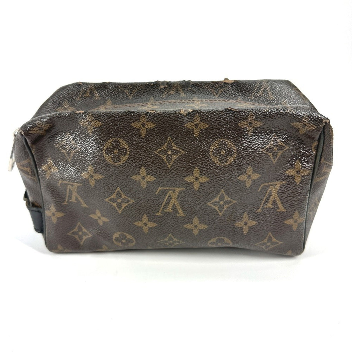 Louis Vuitton Black Brown Monogram Canvas Clutch Bag Pouch ( ) - Product Image 2