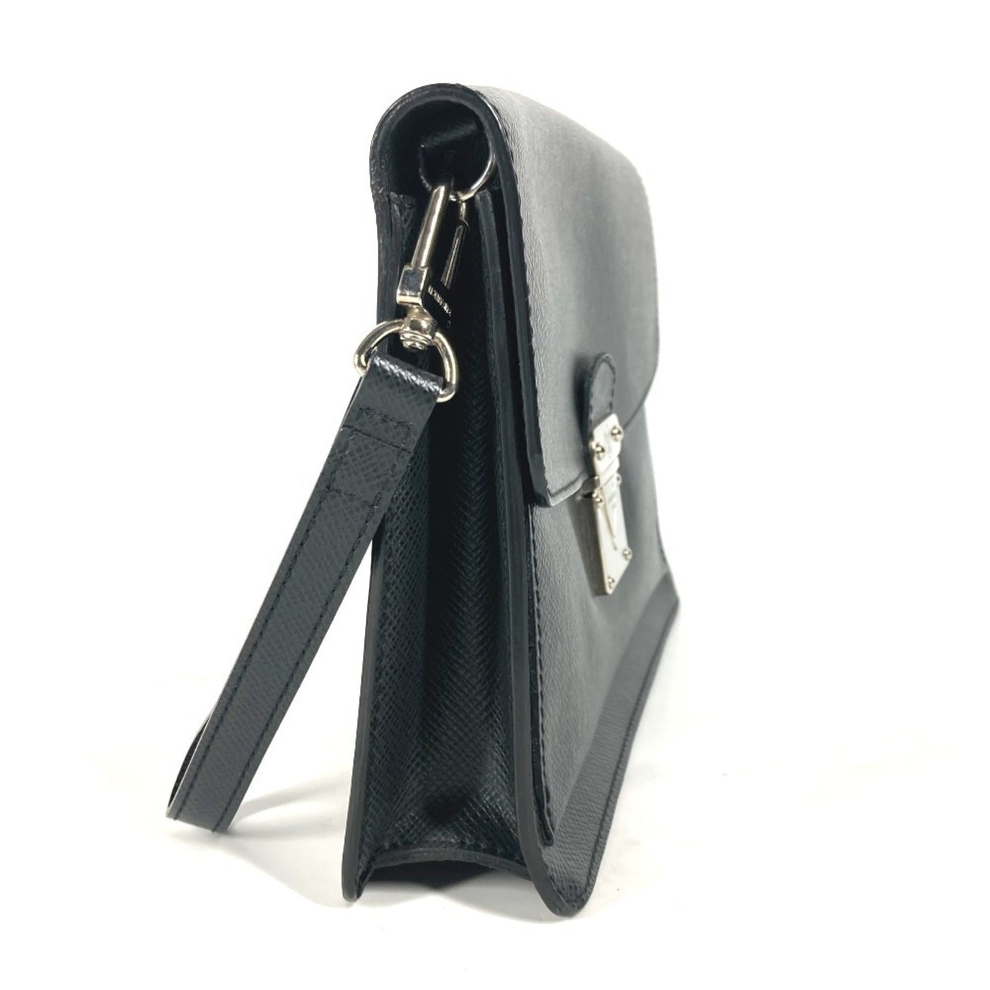 Louis Vuitton Ardoise Black Taiga Leather Clutch Bag Pouch ( ) - Product Image 4