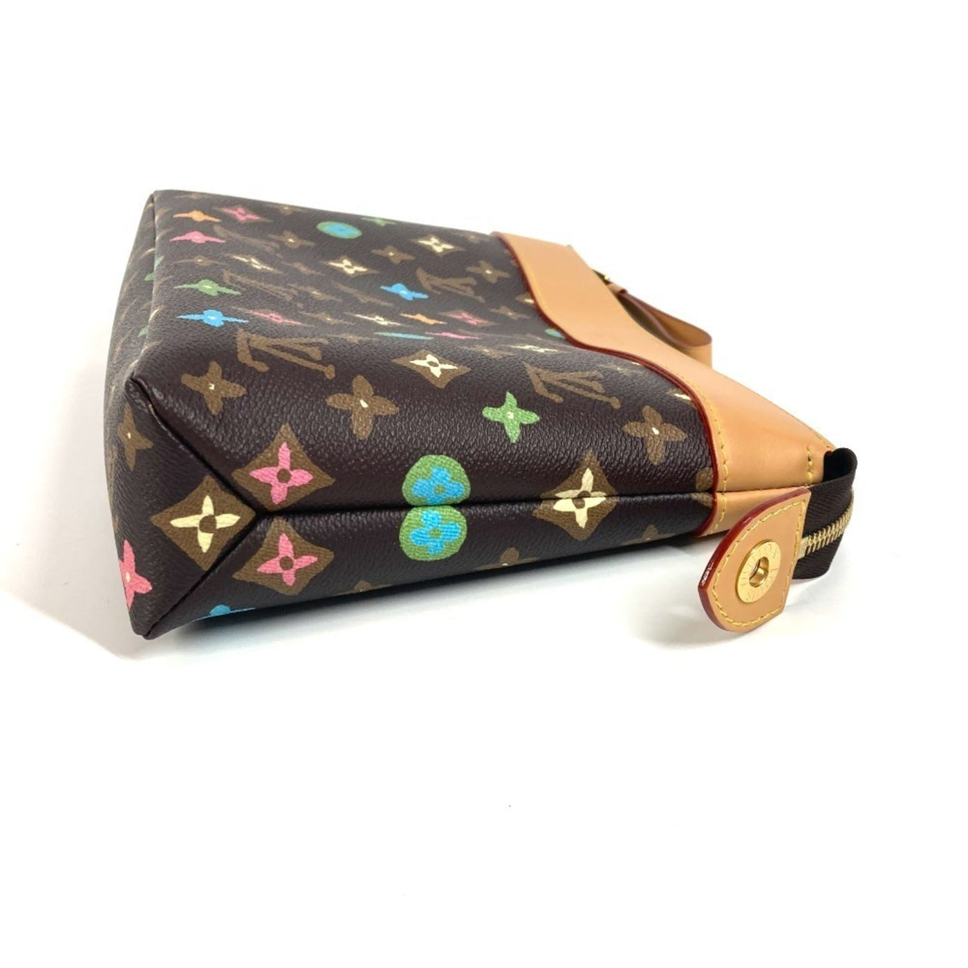 Louis Vuitton Brown Multi-Color Monogram Clutch Bag Pochette ( ) - Product Image 4