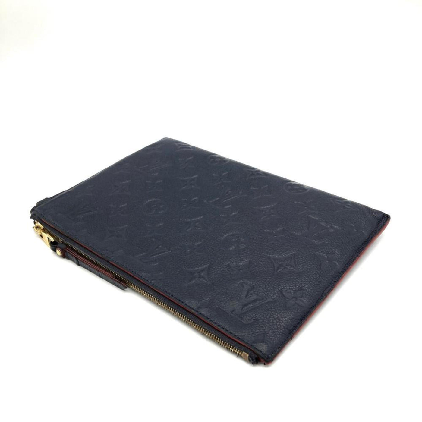 Louis Vuitton Marine Rouge Navy Monogram Empreinte Clutch Bag Pochette ( ) - Product Image 3