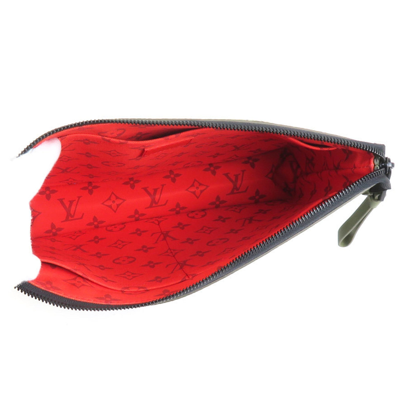 Louis Vuitton Monogram Canvas Green Clutch Bags - Product Image 3