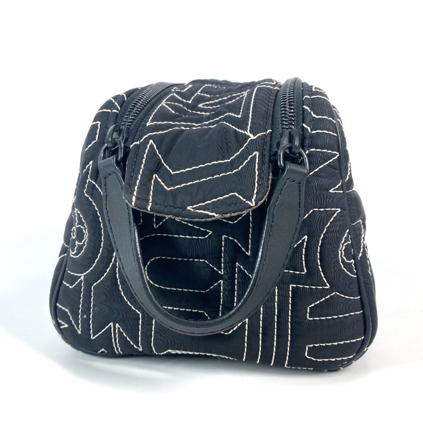 Louis Vuitton Black White Nylon Clutch Bag Pouch ( ) - Product Image 3