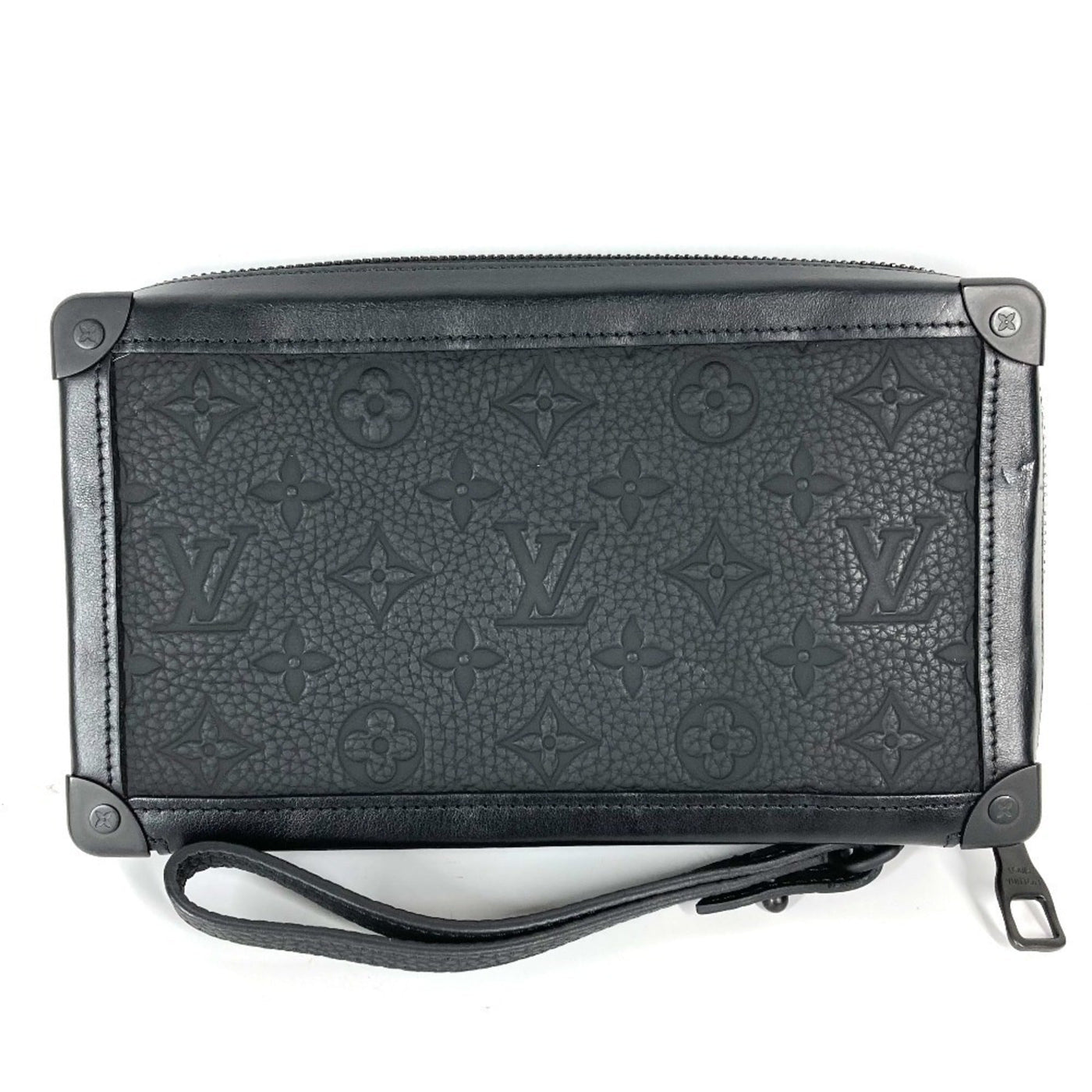 Louis Vuitton Black Monogram Noir Monogram Clutch Bag Pouch ( ) | Studio Nafay