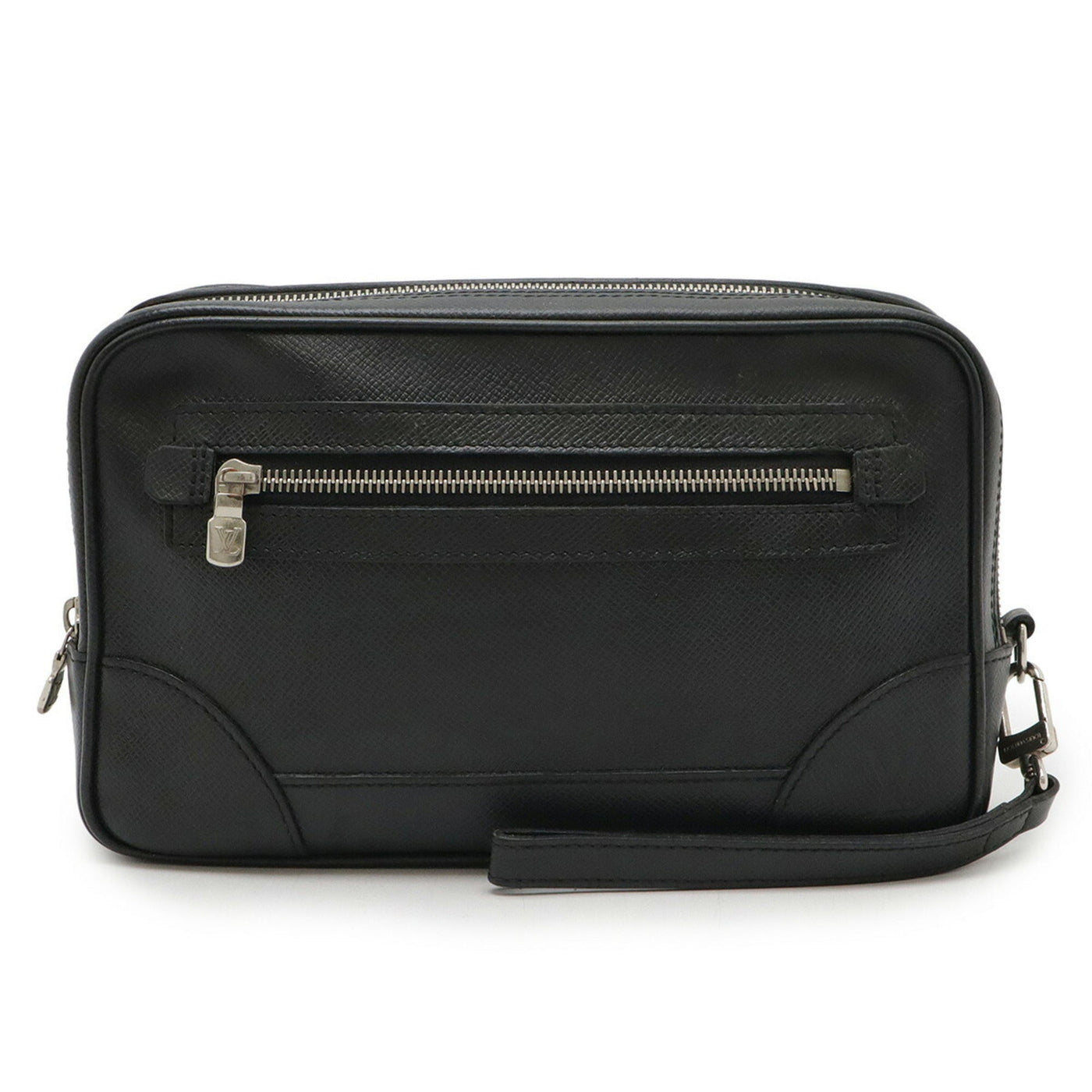 Louis Vuitton Ardoise Black Taiga Leather Clutch Bag ( ) | Studio Nafay