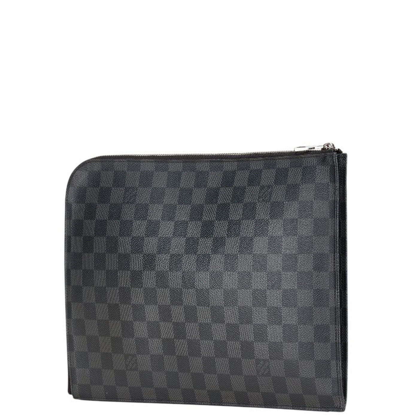 Louis Vuitton Black Pvc Leather Clutch Bag Pochette ( ) - Product Image 2
