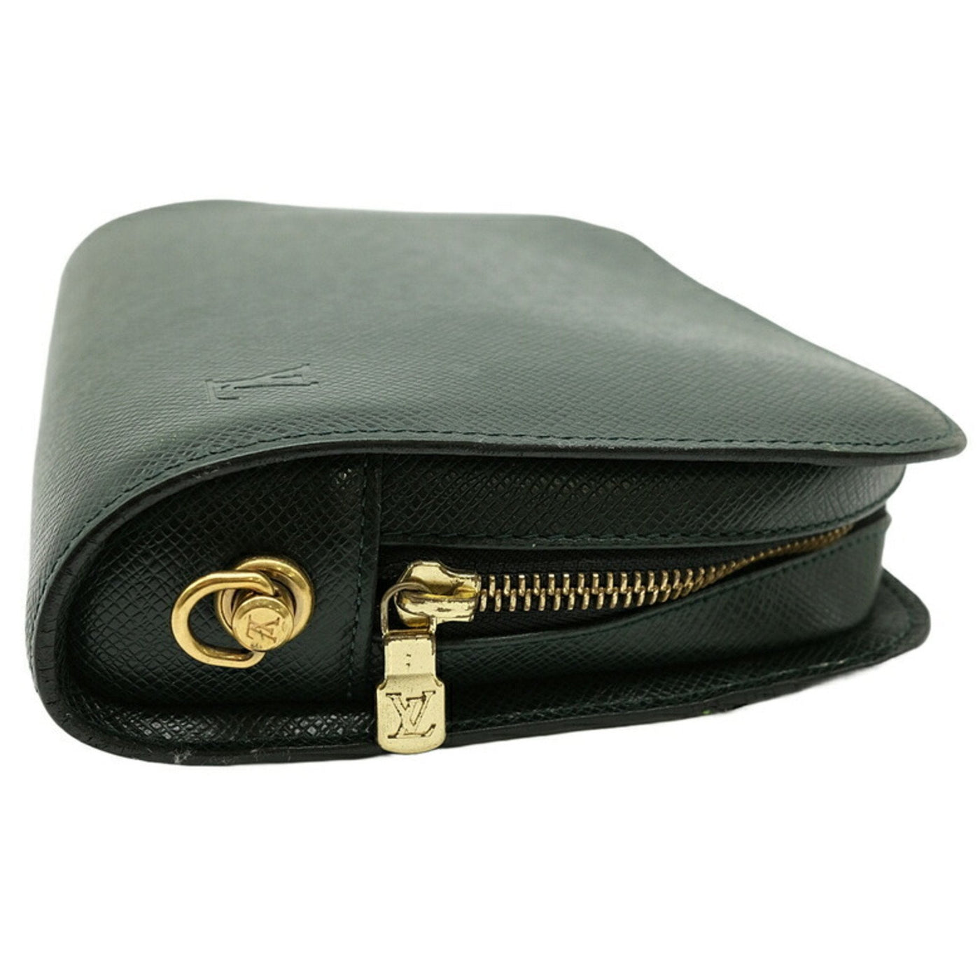Louis Vuitton Dark Green Taiga Leather Clutch Bag ( ) - Product Image 4