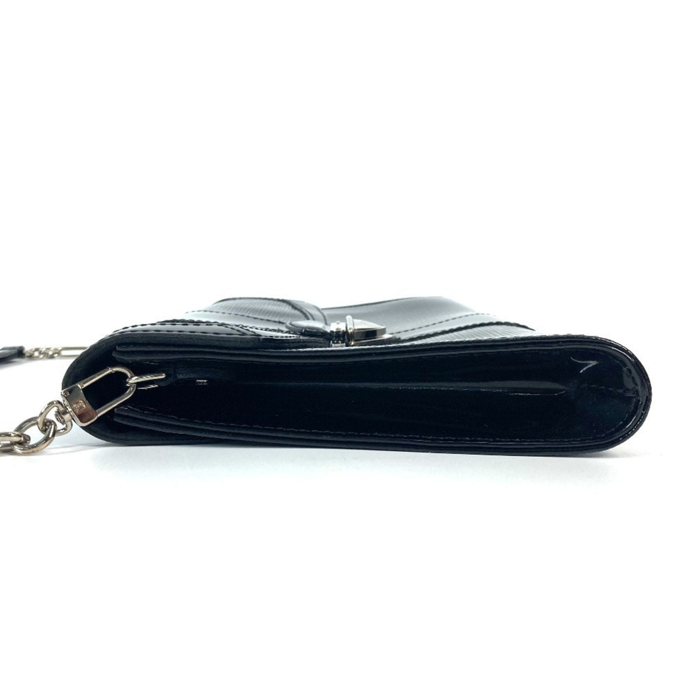 Louis Vuitton Black Noir Leather Clutch Bag Handbag Shoulder Bag ( ) - Product Image 3